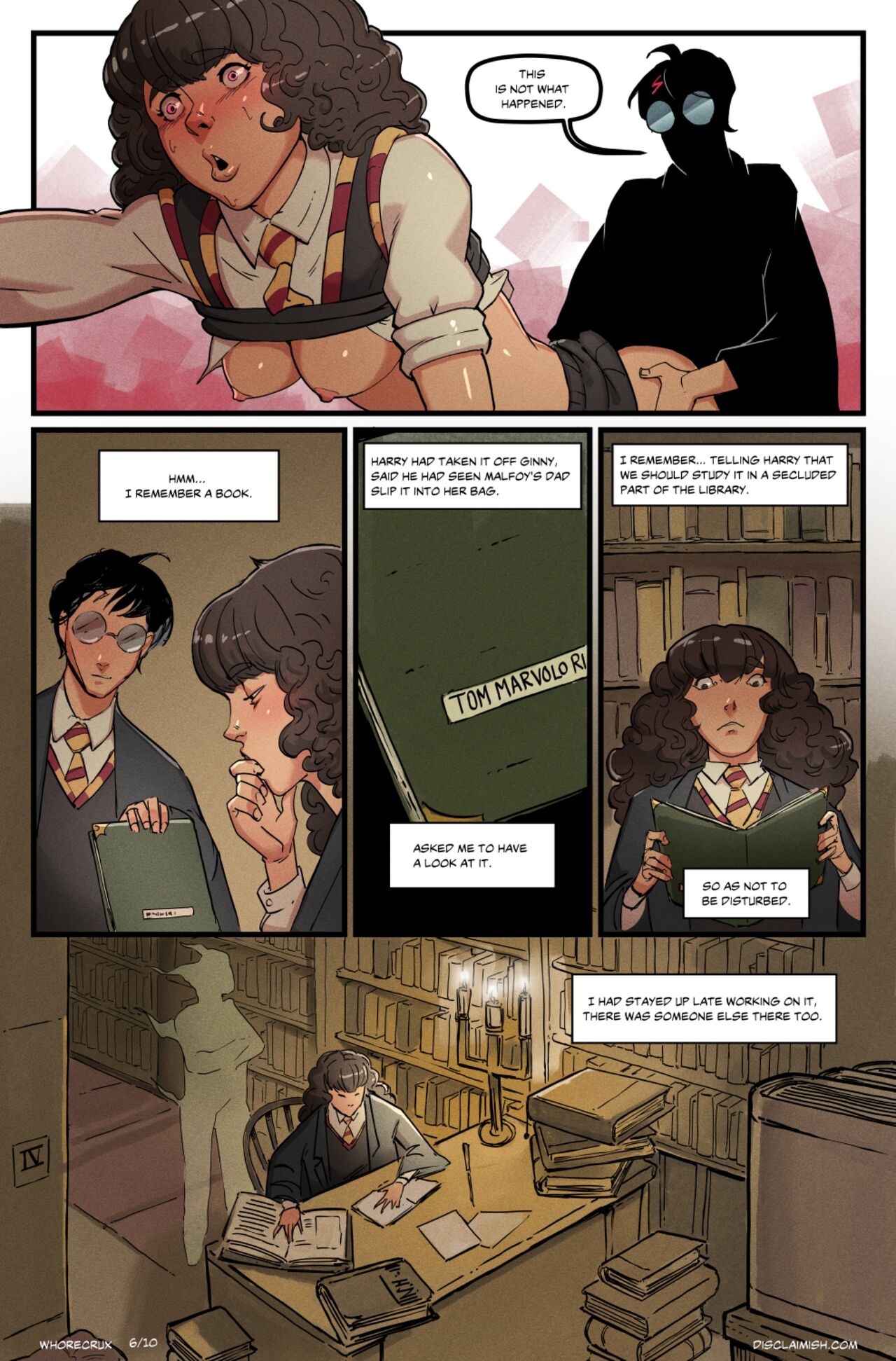 Hermione Granger and the Whorecrux page 8 full