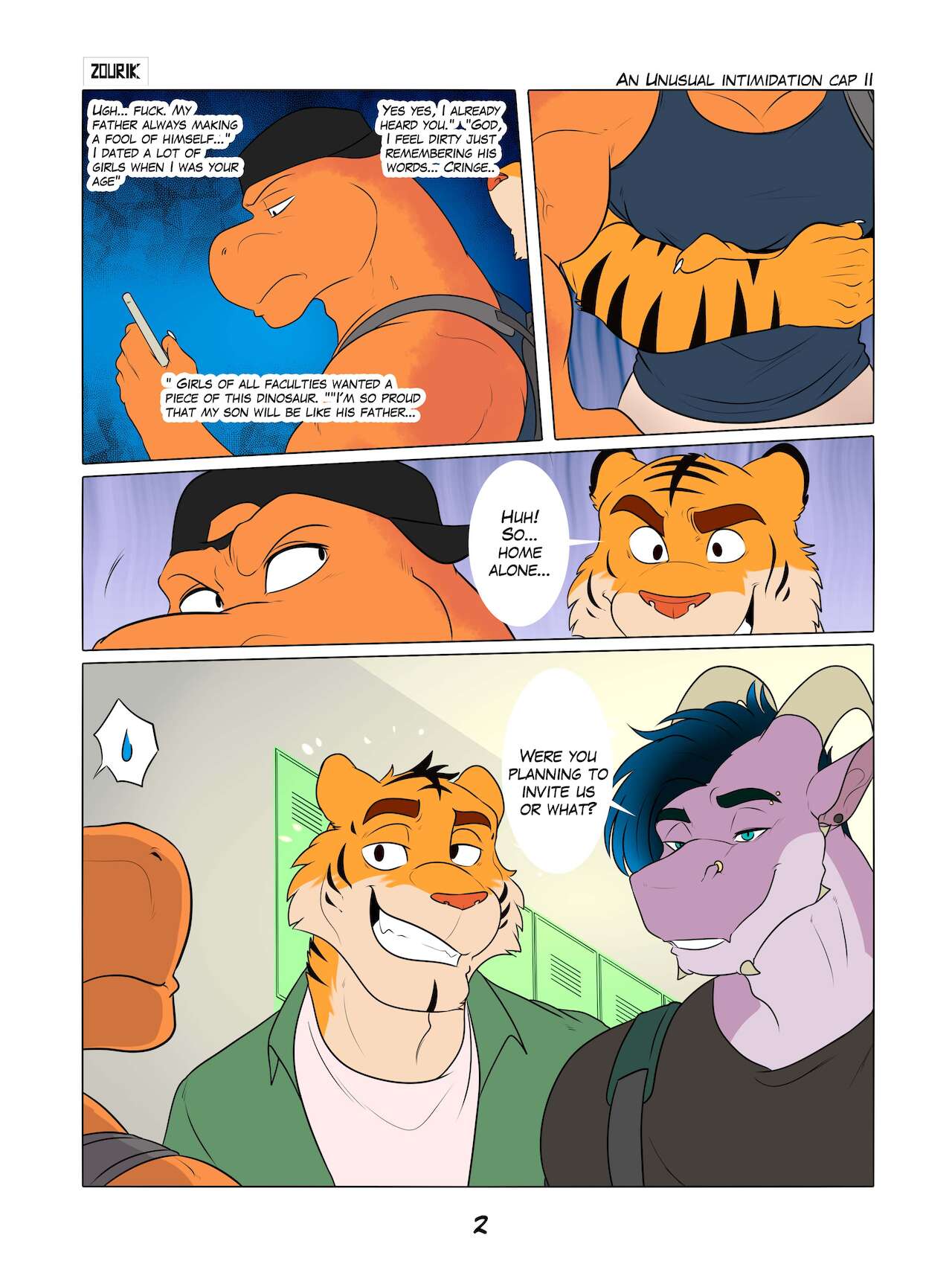 An Unusual Intimidation Chapter 2 page 3 full