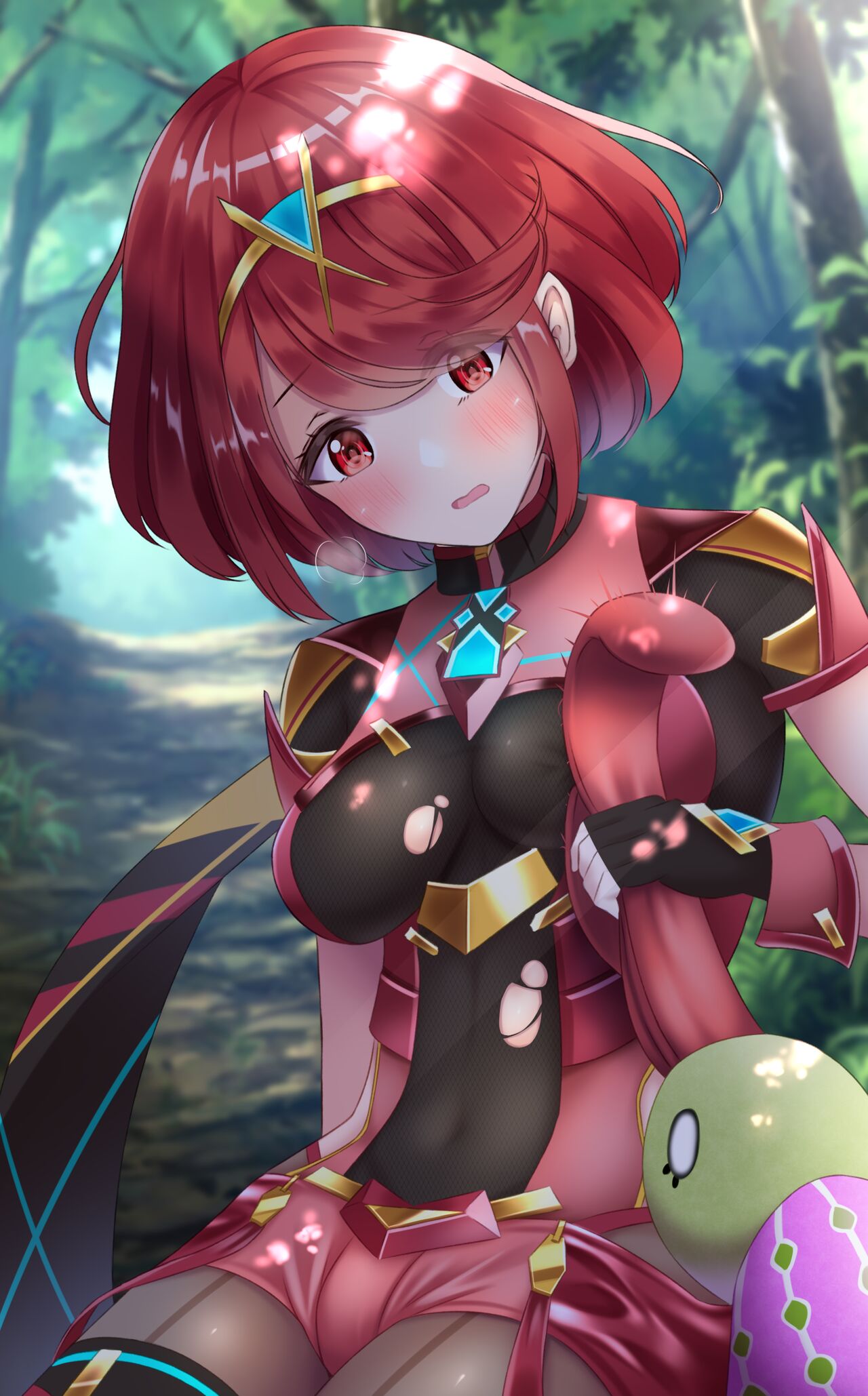 Xenoblade 2 no Homura-chan o Bucculus de Suimashita page 3 full