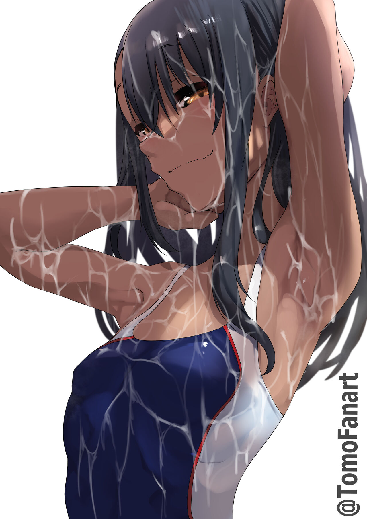 Nagatoro-san no Eroi Waki X-senpai page 9 full