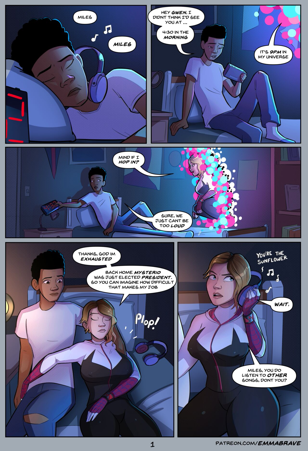 Spider-Verse 18+ page 1 full