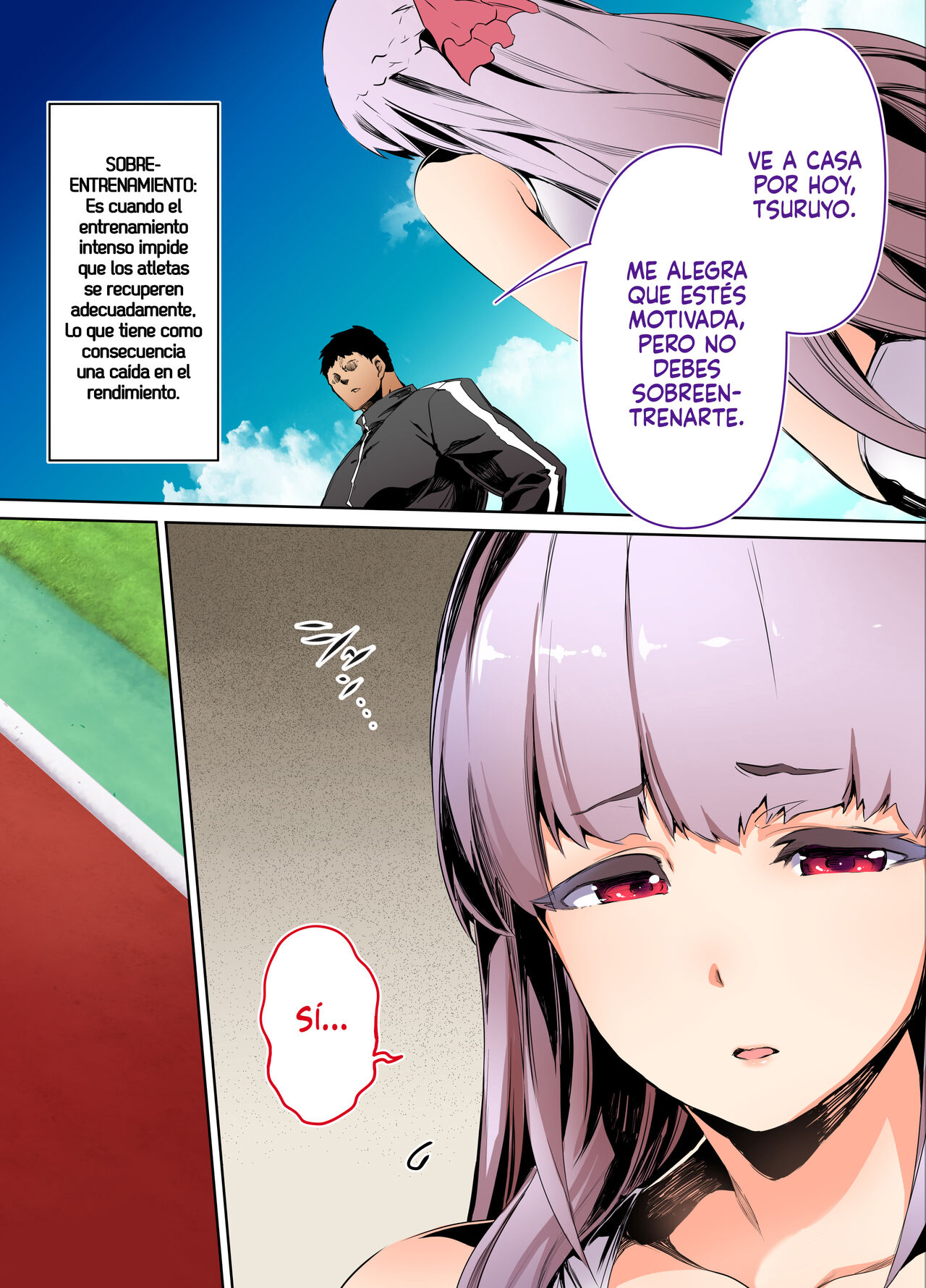Rikujoubu Buchou to Fukubuchou wa Ore no Nama Onaho!!! | La Capitana y la Vice-Capitana del Club de Atletismo son mis Onaholes!!! "Edición Capitana Himari" page 8 full