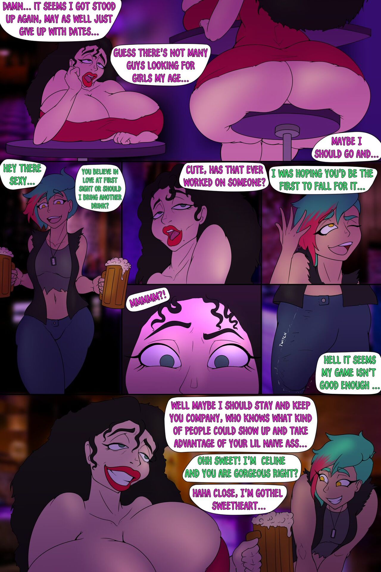 Gothel's Night Out page 2 full