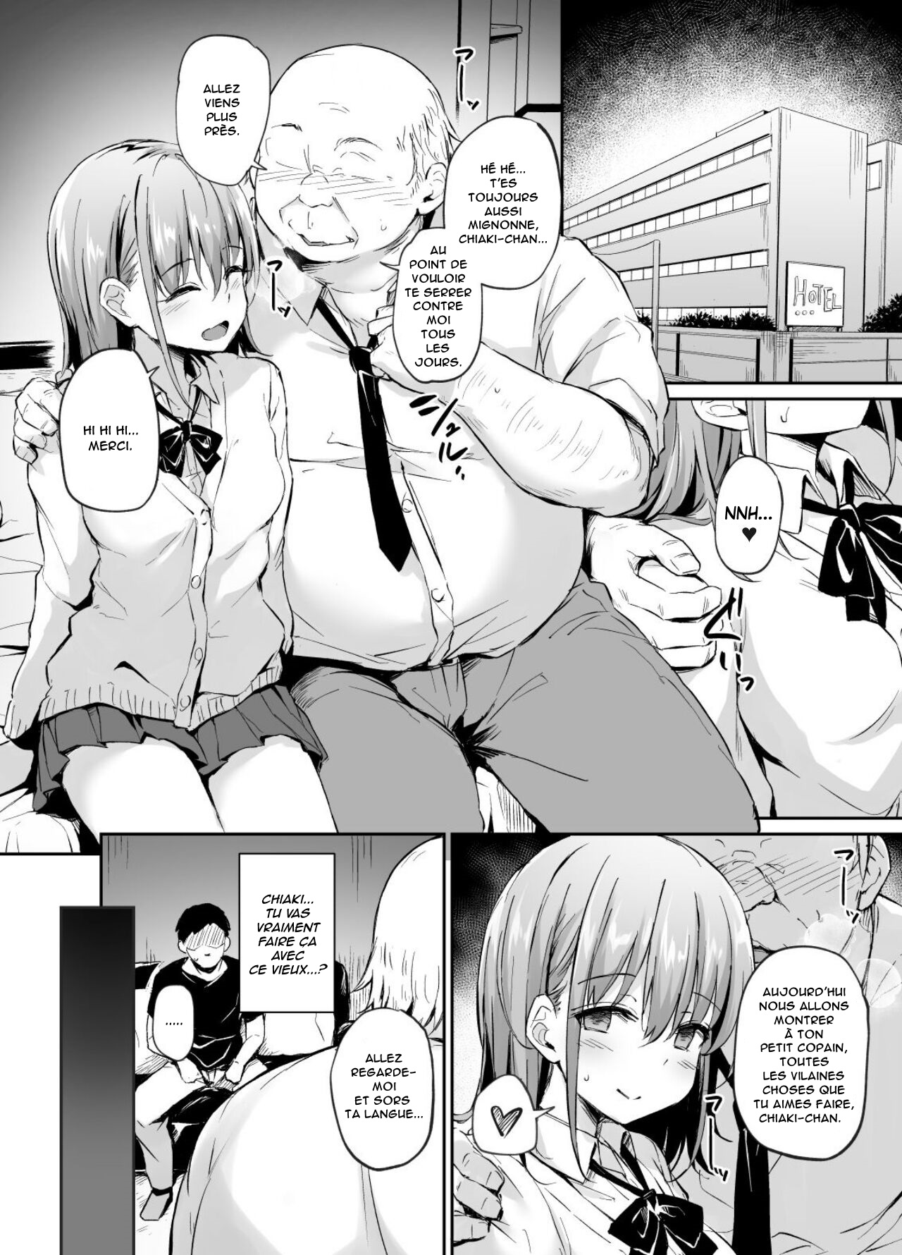 Enkou Kanojo to Kengakukai | Paid dates with my girlfriend prostitute side-by-side experience page 9 full