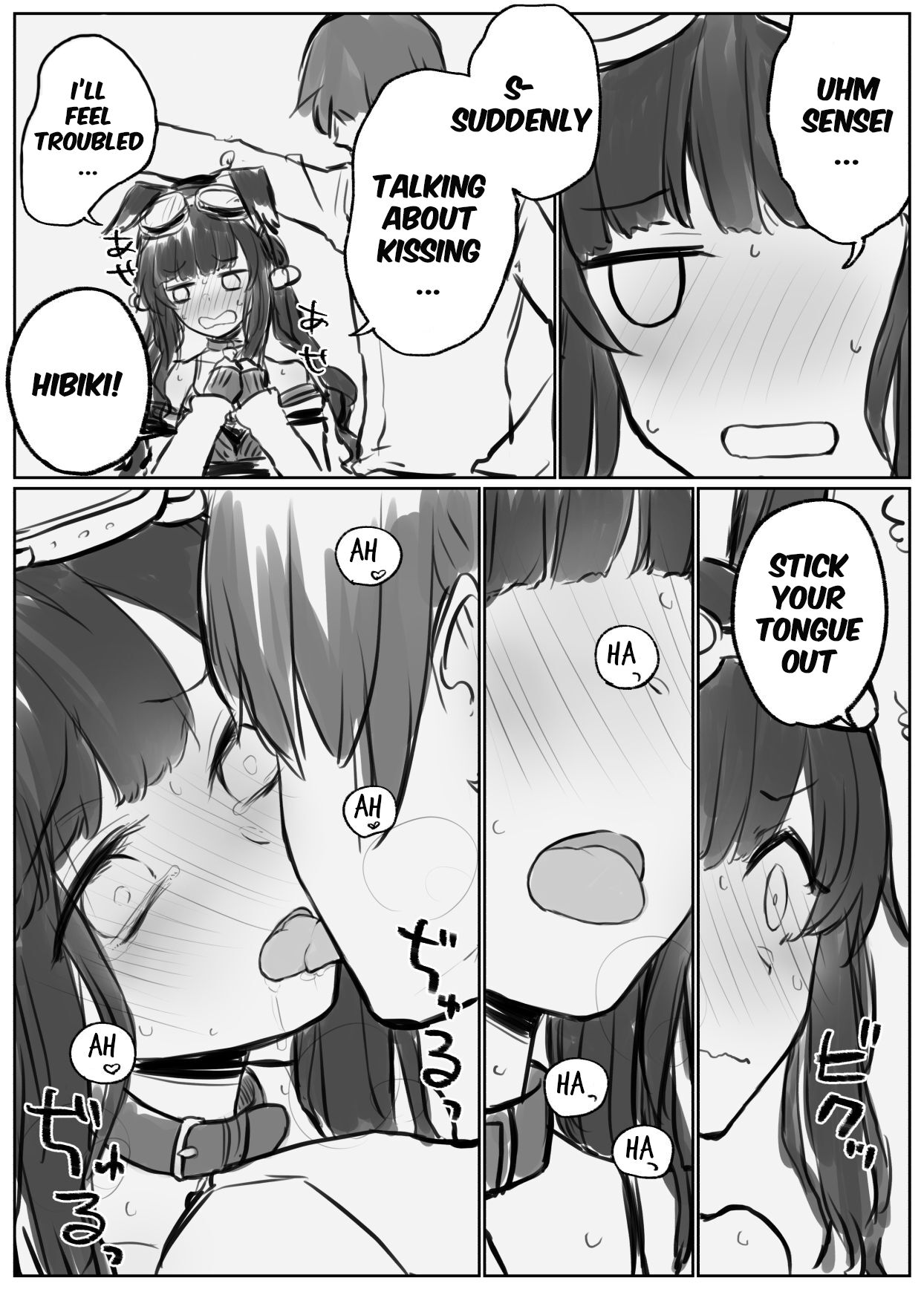 Hibiki to Iroiro Shitai page 1 full