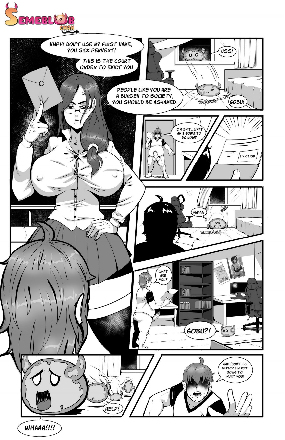 Semeblob Chan Chapter 1-5 page 3 full