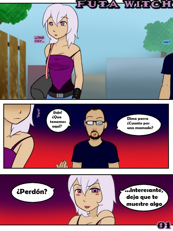 Futa Witch page 1 full