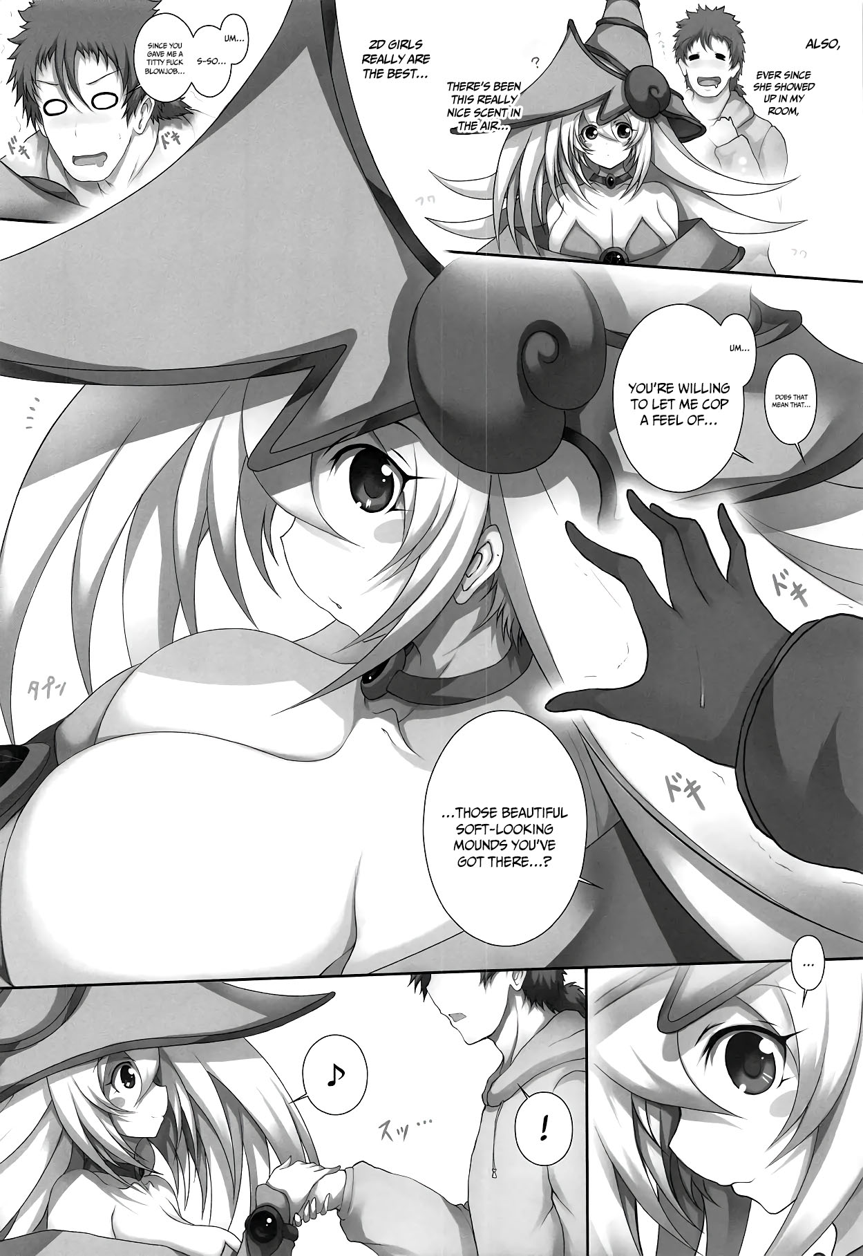 Girl to Issho | Together With Dark Magician Girl page 9 full