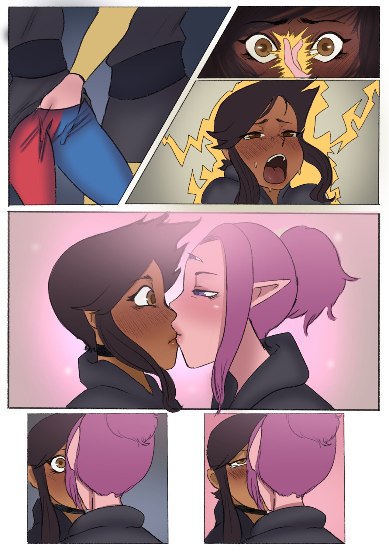 THE OWL HOUSE NTR YURI COMIC - By Shupitu-Laka - Page 6 - IMHentai