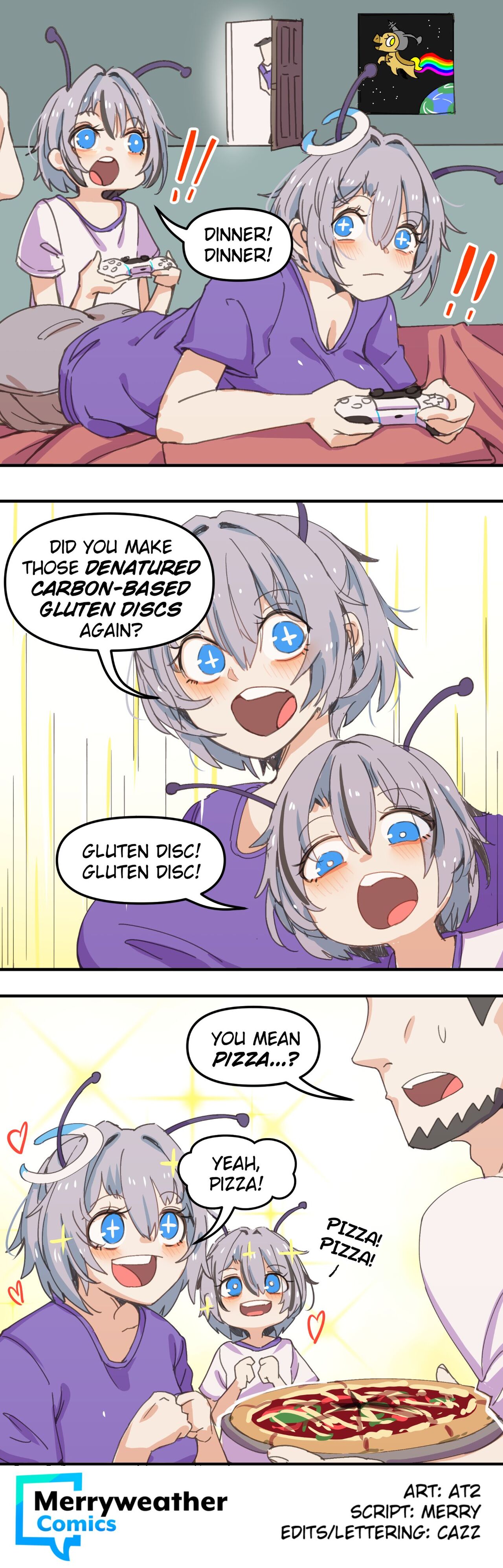 Alien Girl Visits Earth page 4 full