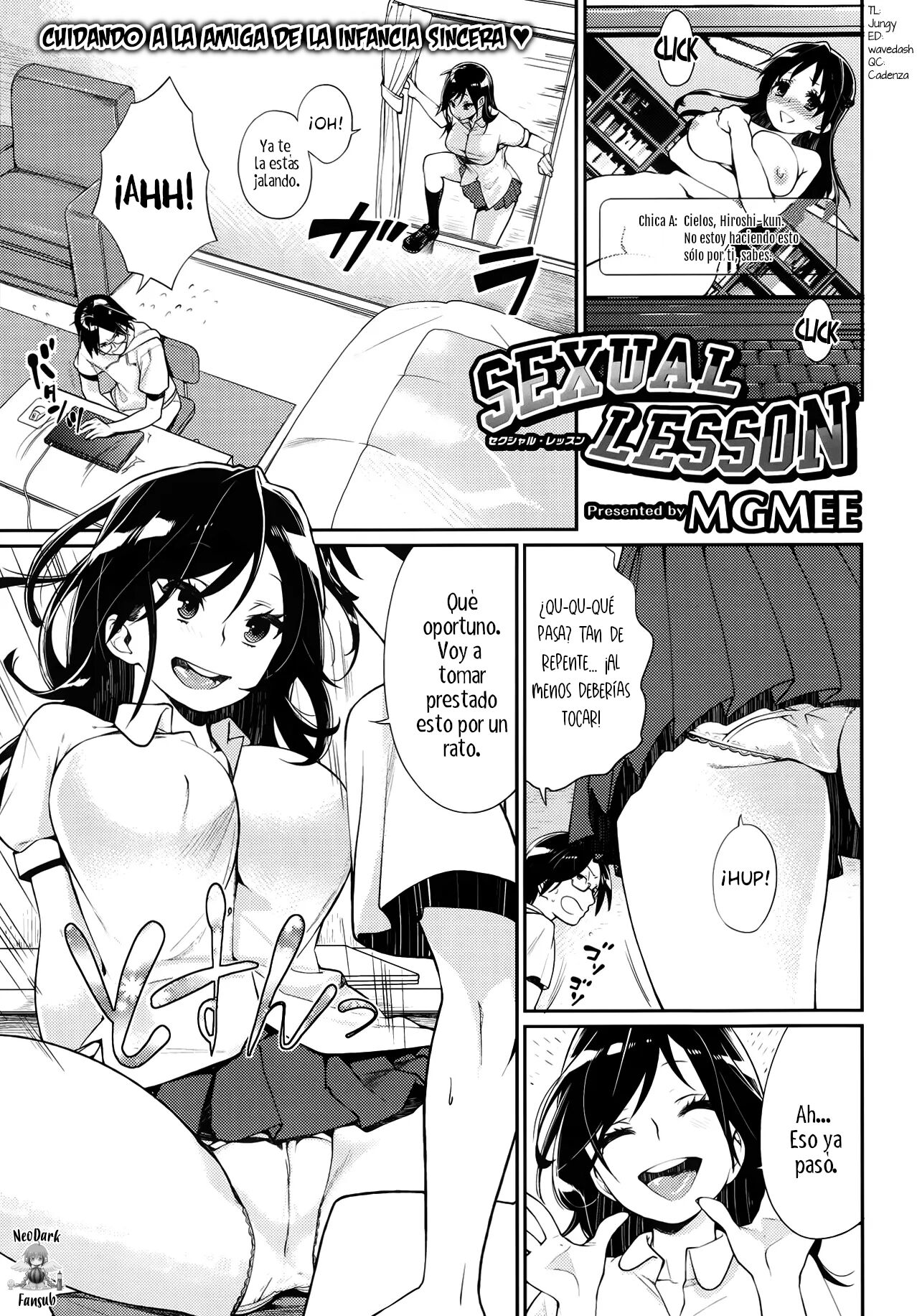 Sexual Lesson page 1 full