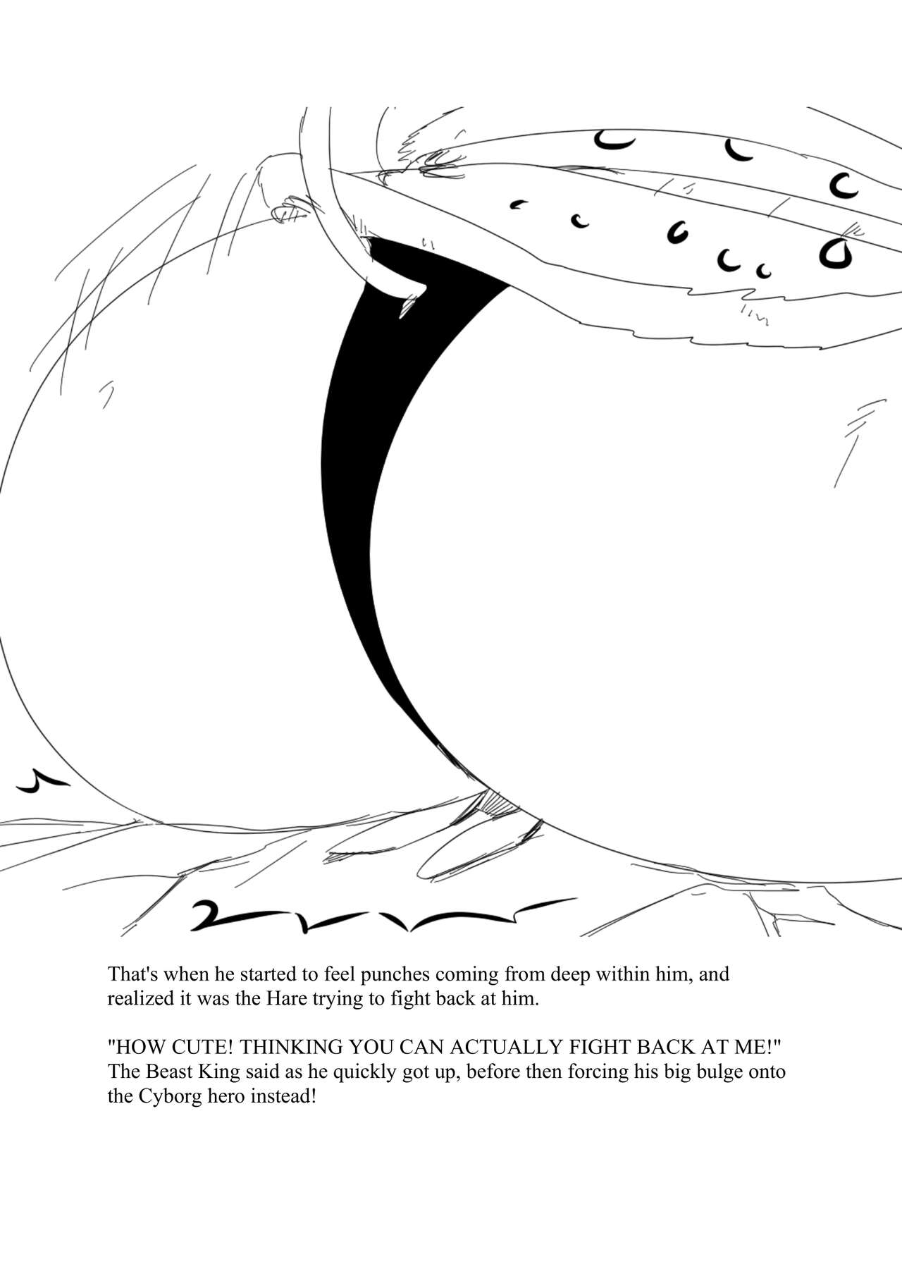 Beast King VS Hare! page 5 full