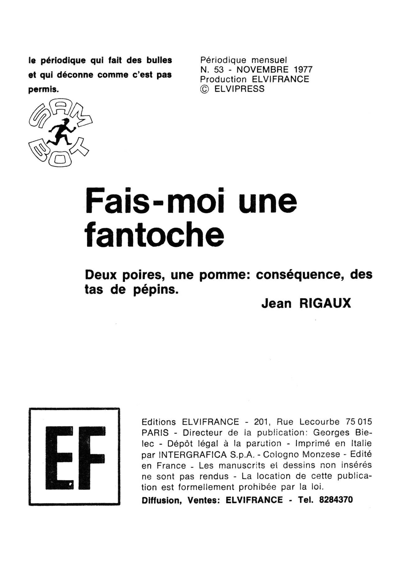 Sam Bot 053 - Fais-moi une fantoche page 3 full