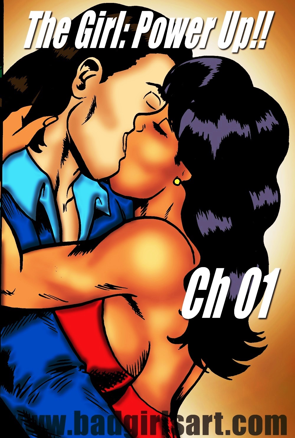 BadGirlsArt -The Girl – Power Up 1 page 1 full