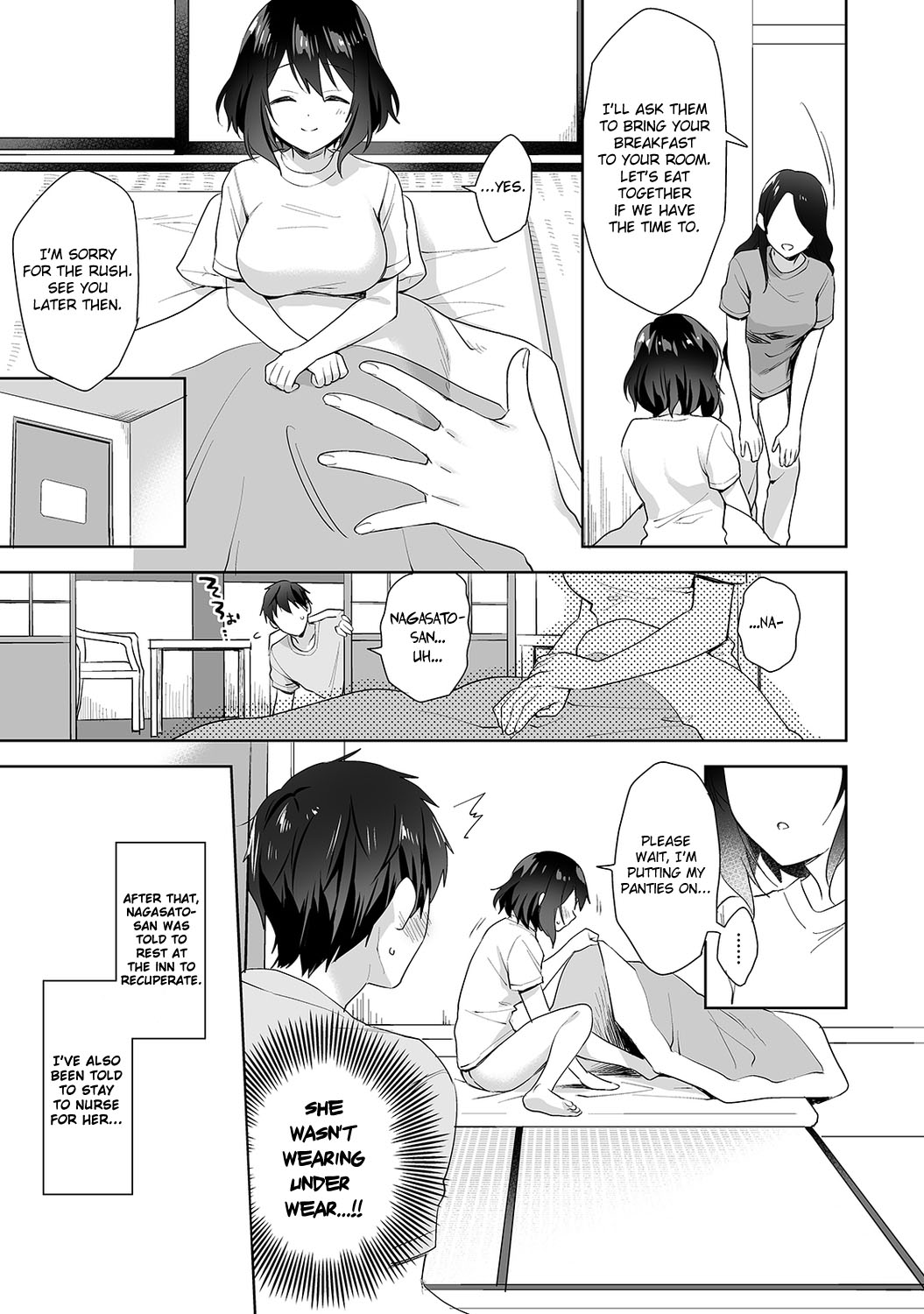 Amayakashi Jouzu no Nagasato-san ~Hokenshitsu de Yoshi Yoshi Ecchi!~ Ch. 8 page 4 full