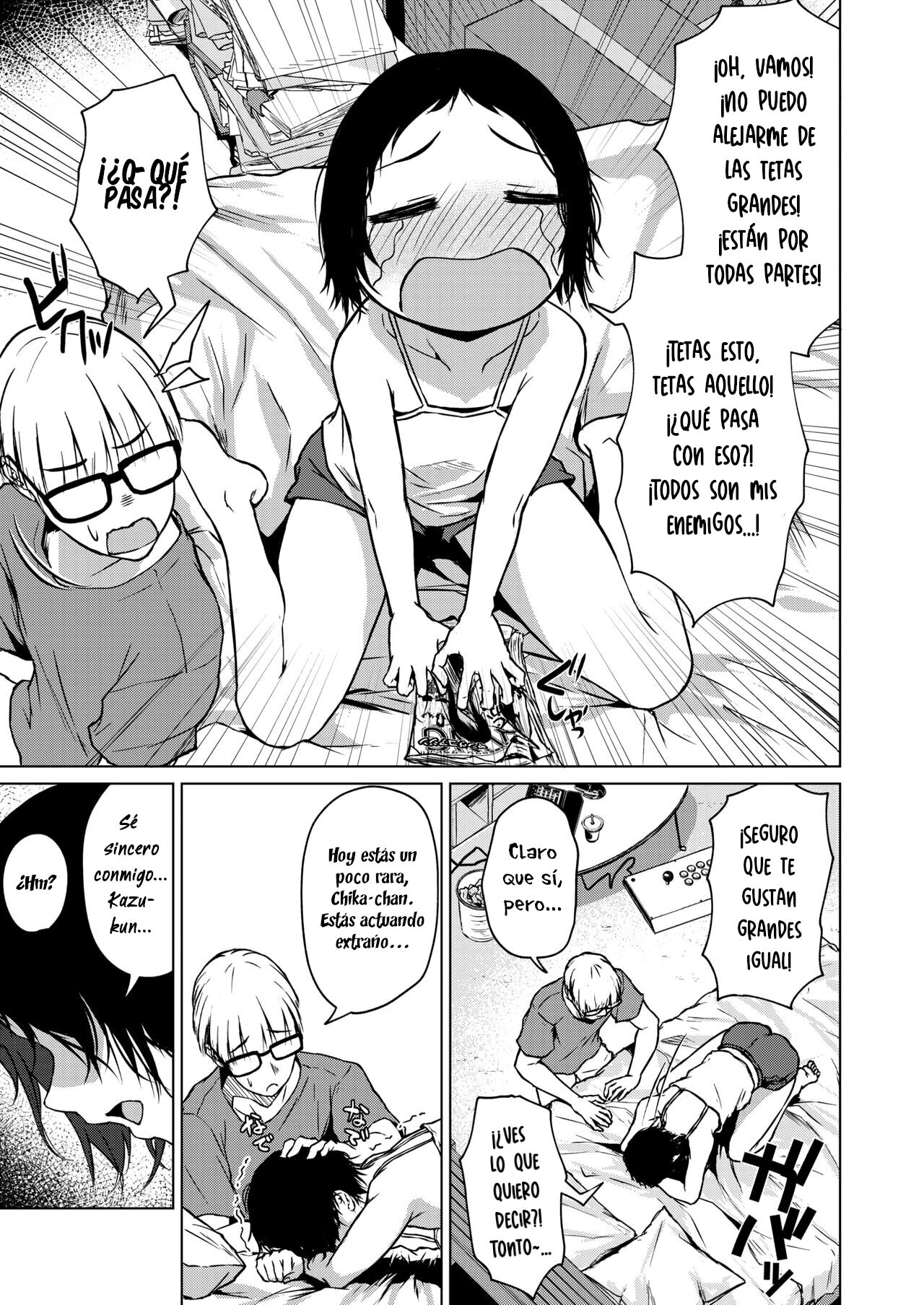 Chiisakute Ookina Mune no Uchi | Entre pechos pequeños y grandes page 9 full