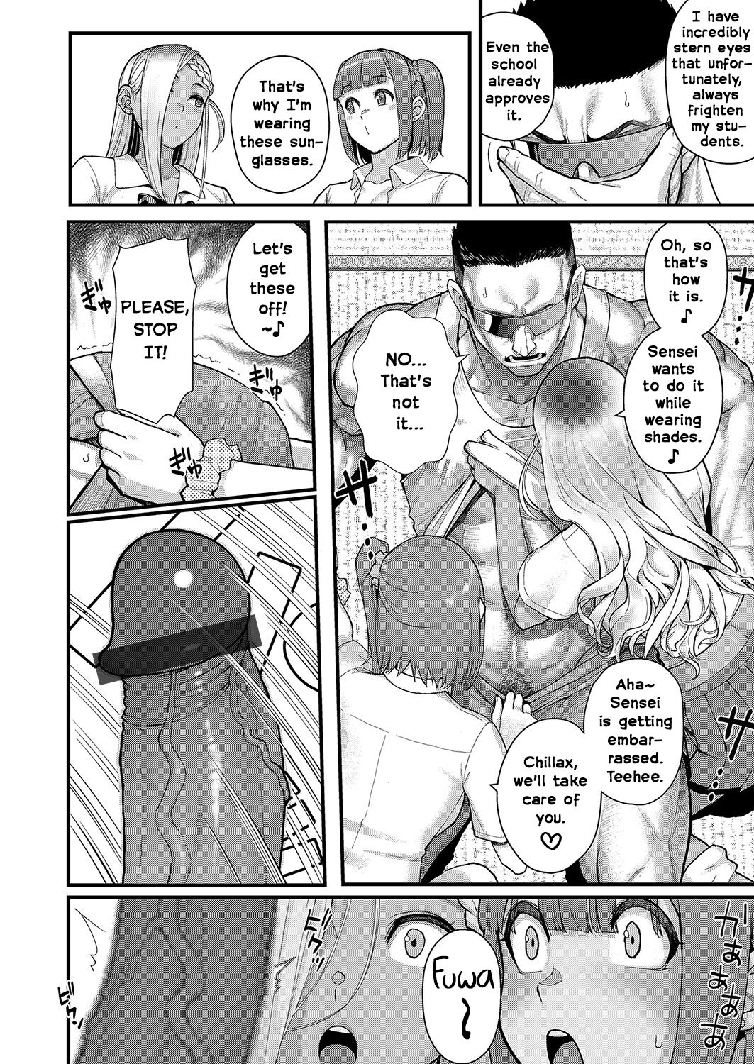Two-Colored × Too Cheerful 〜 Part 2 | Futairo × Yuugi 〜 Mimi o Nurasu Inbina Duetto wa Shou Akuma-tachi no Wana 〜 Kouhen page 6 full