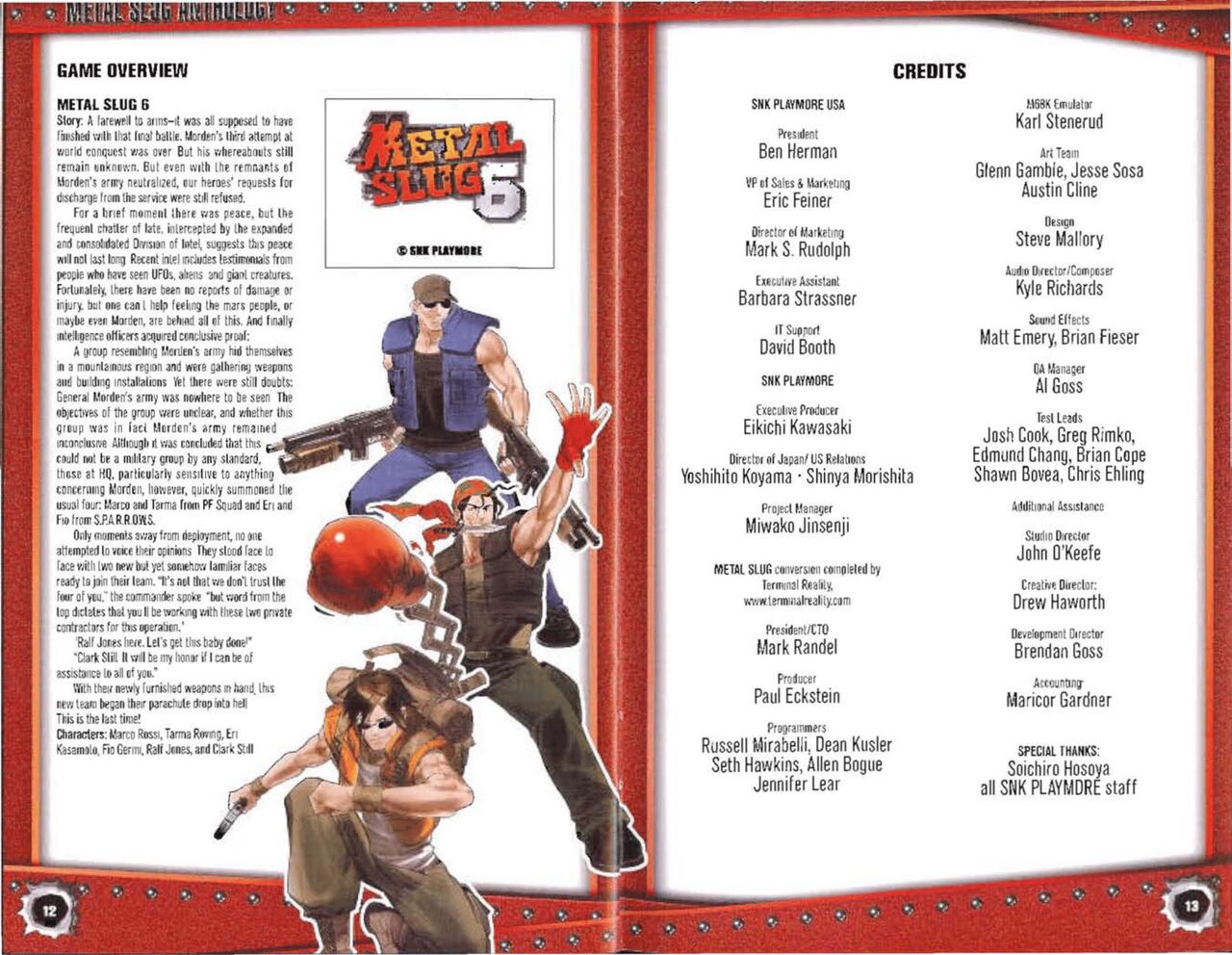 Metal Slug Manual page 9 full