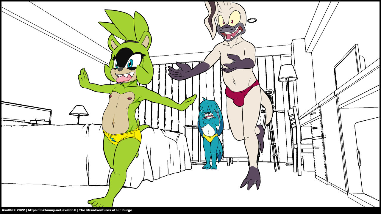 The Misadventures of Lil' Surge - May 2022 Dilishus  UPDATED page 1 full