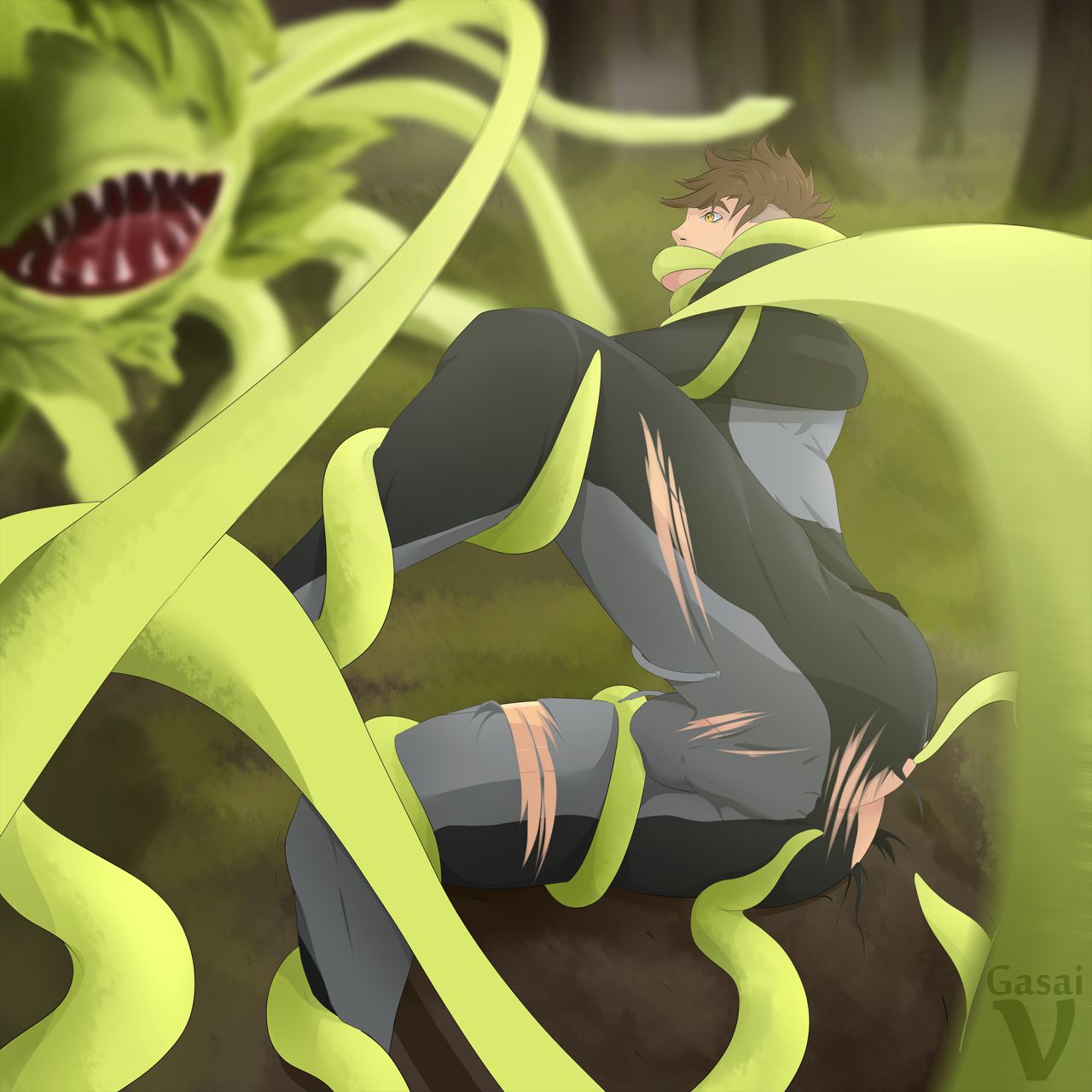 Beware of pervy plants while jogging page 2 full