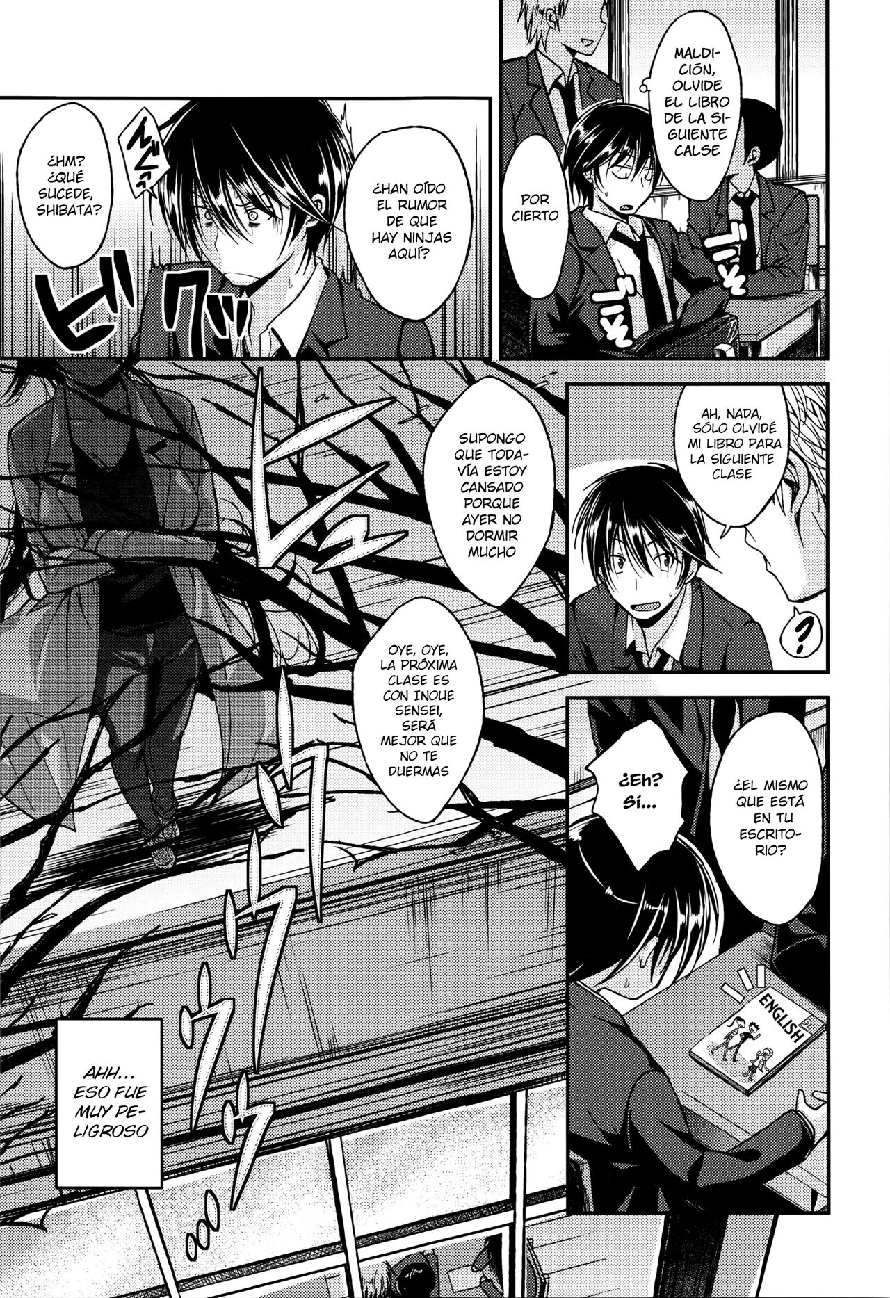 Oshinobi Sensei page 1 full