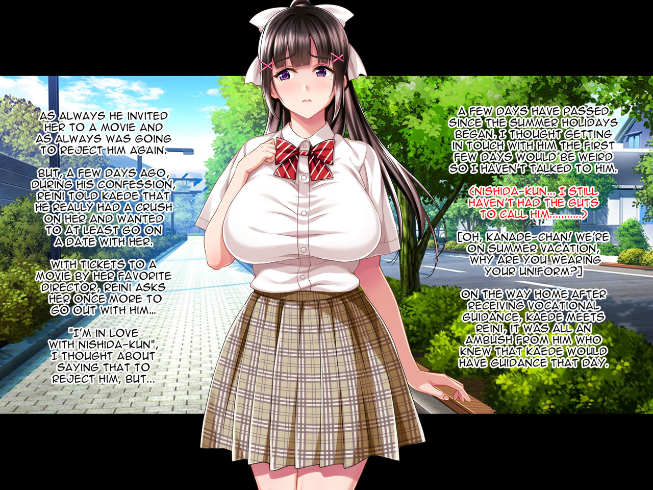 Natsuyasumi Ake no Kanojo wa... ~Charao Gonomi no Kuro Gal Bitch ni~ Zenpen page 4 full