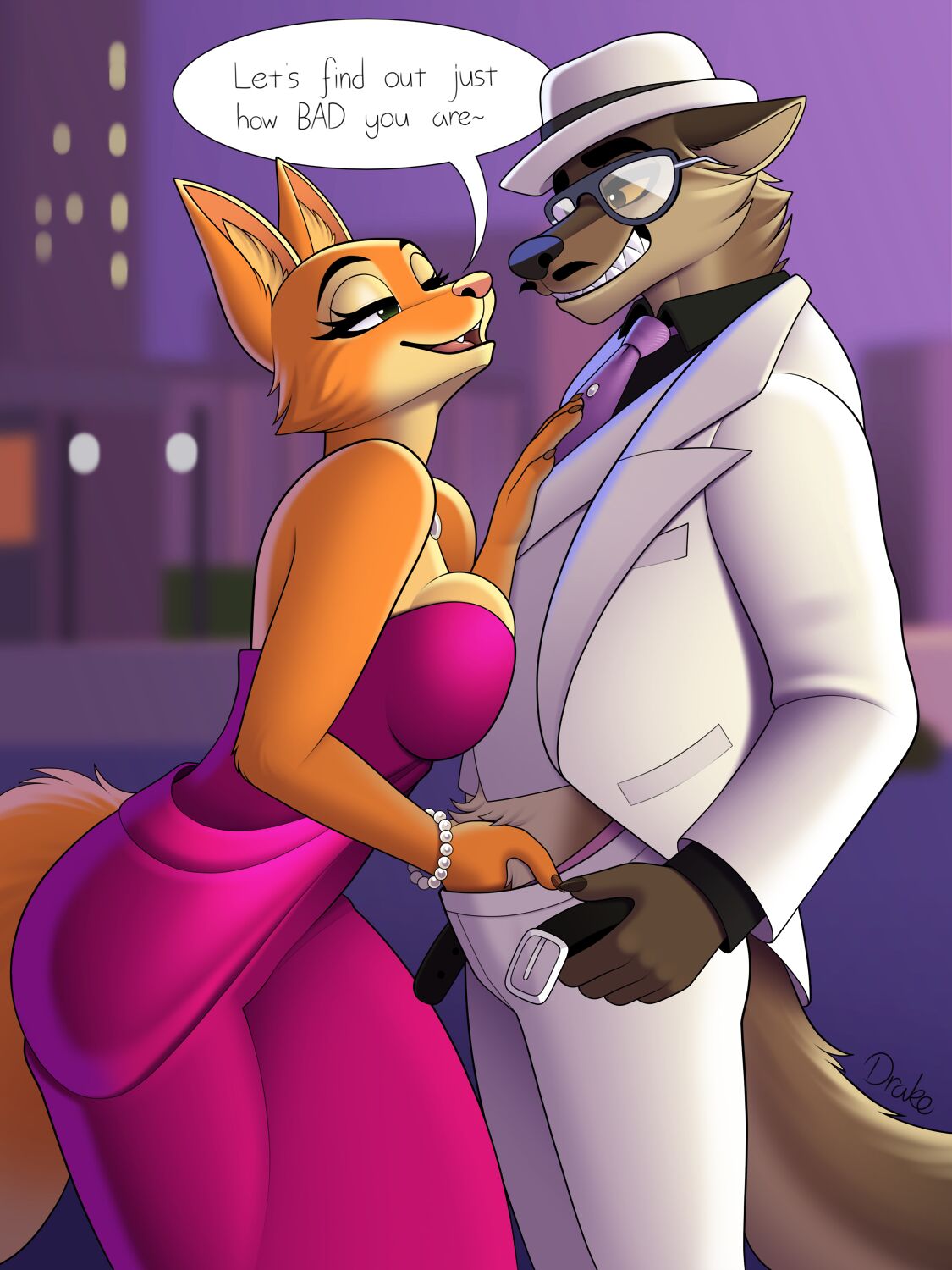 Wolf and Diane fool around Los Angeles page 1 full