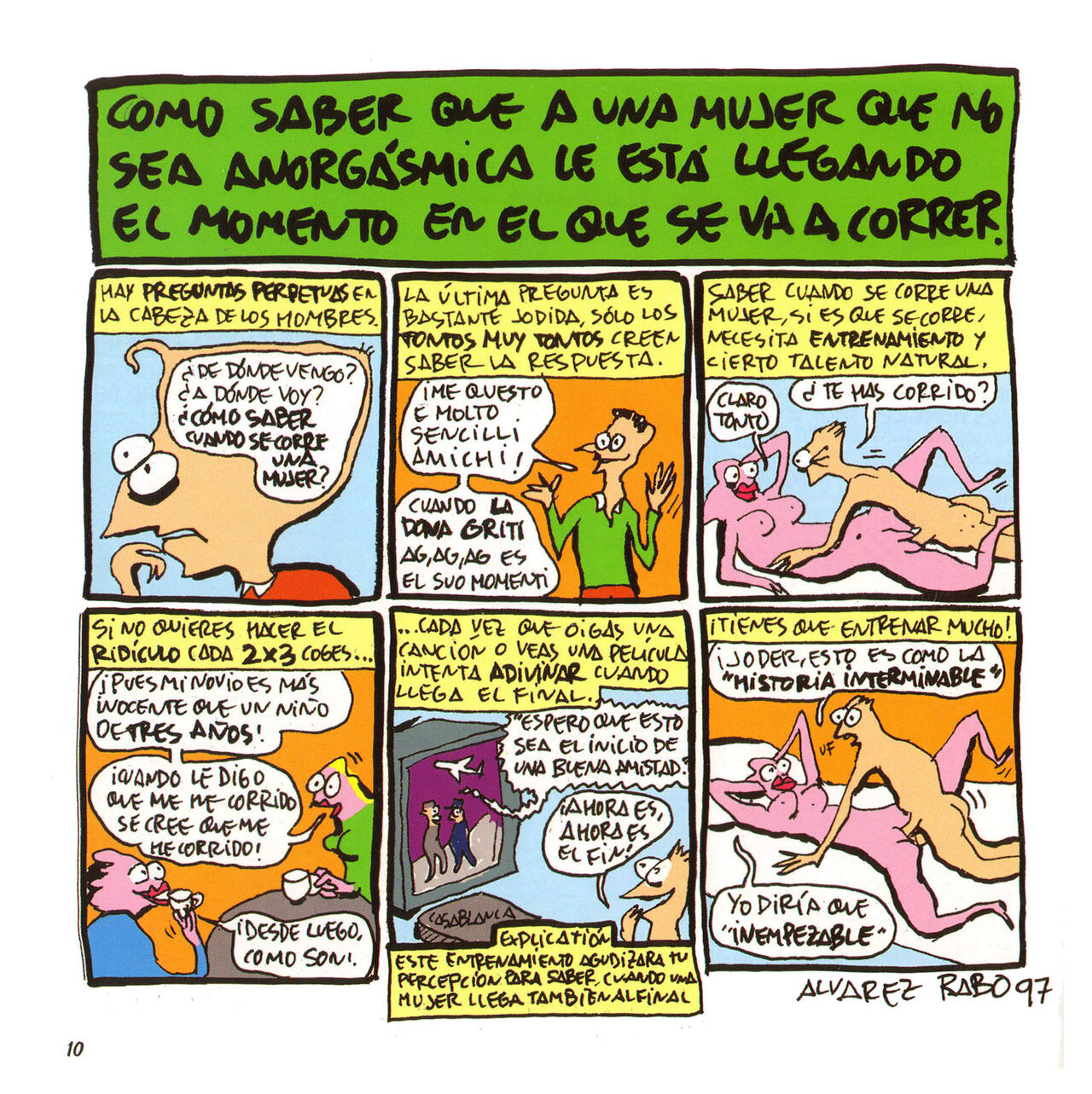 Consejos sexuales de Álvarez Rabo #2 page 10 full
