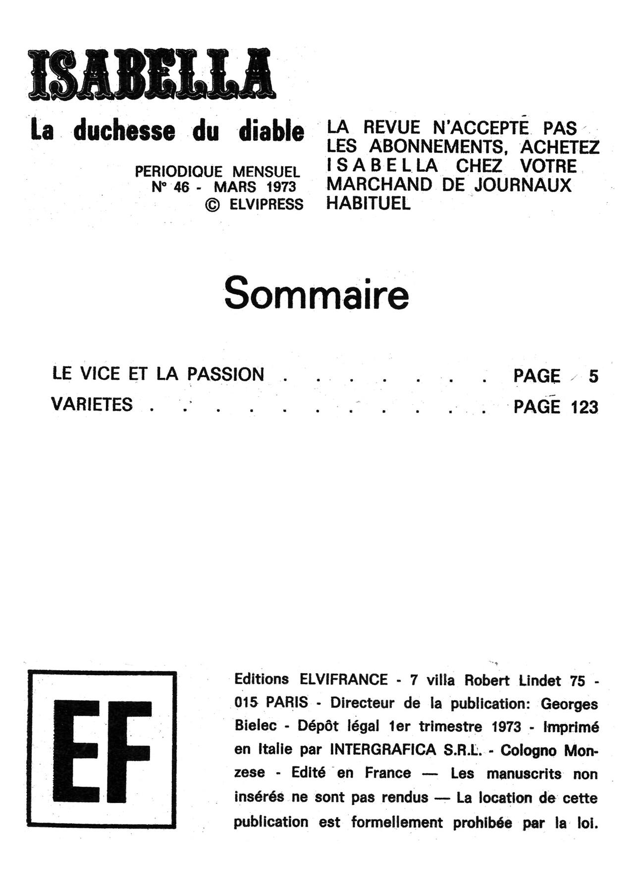 Isabella 046 - Le vice et la passion page 3 full