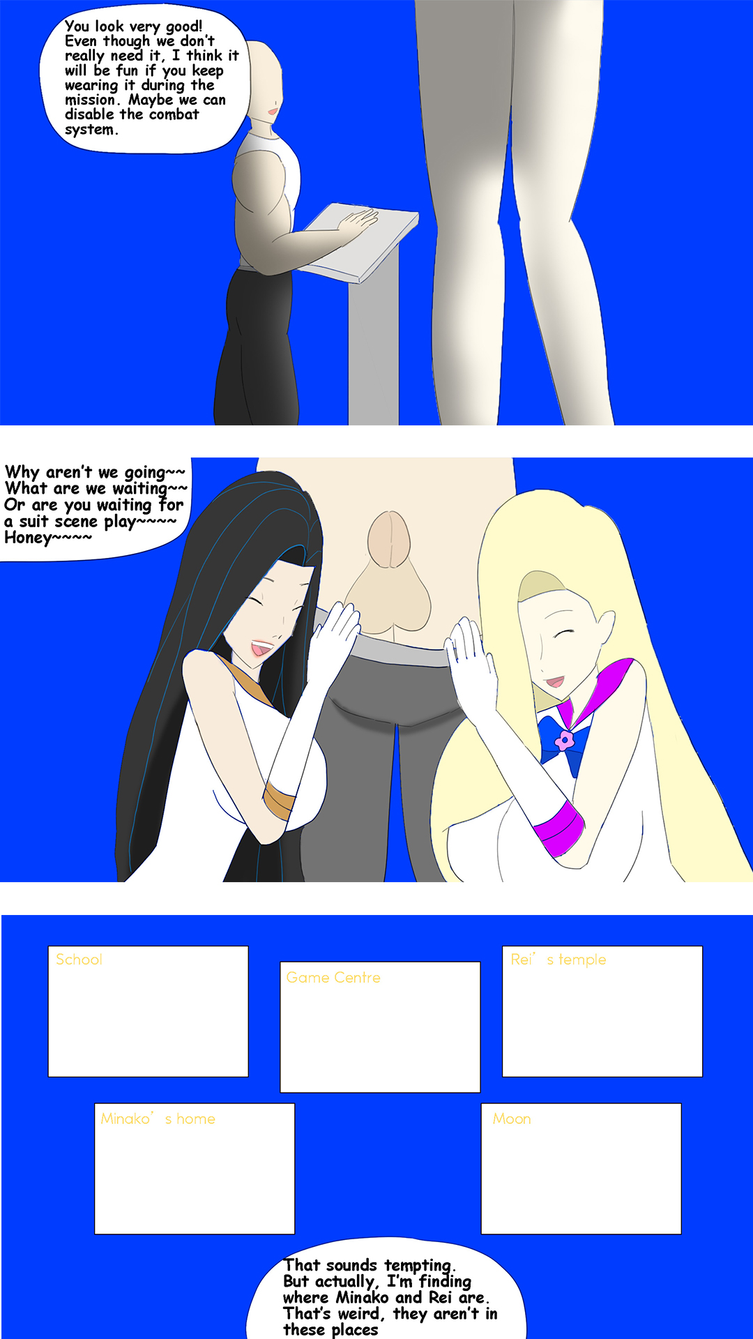 Hair Fetish Harem EP4 page 5 full