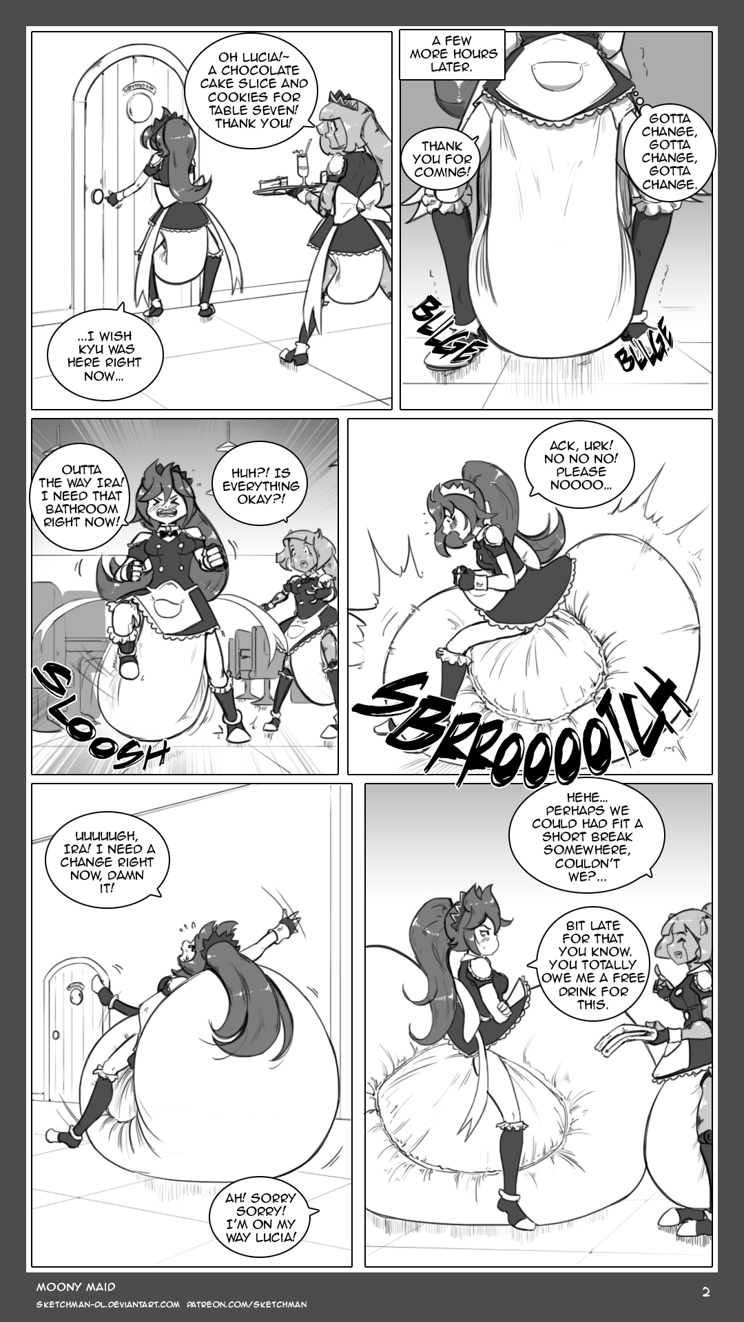 Commission: Moony maid page 4 full