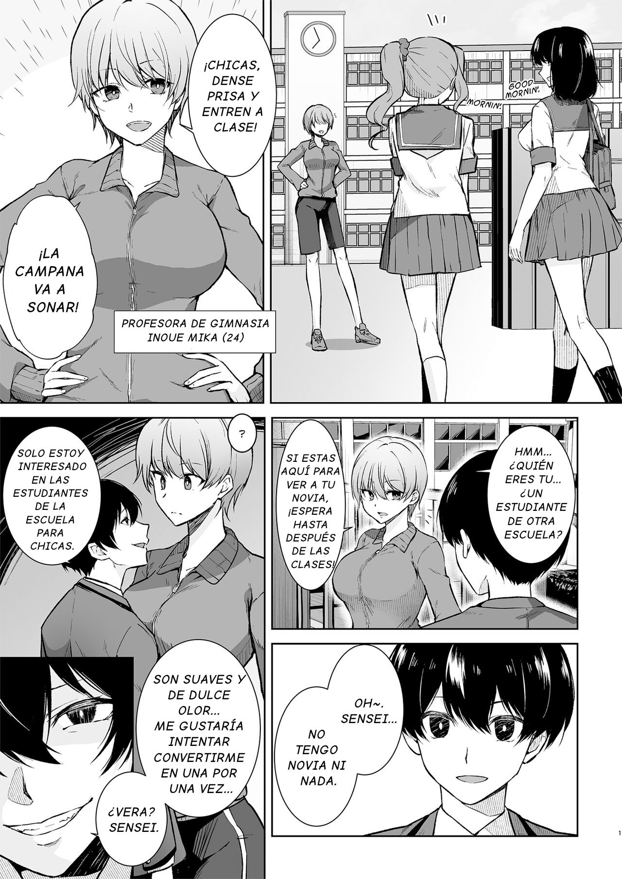 Joshikousei Sennyuu Repo ~Hanzaisha ga Onnanoko ni Hyoui shite mita~ page 1 full