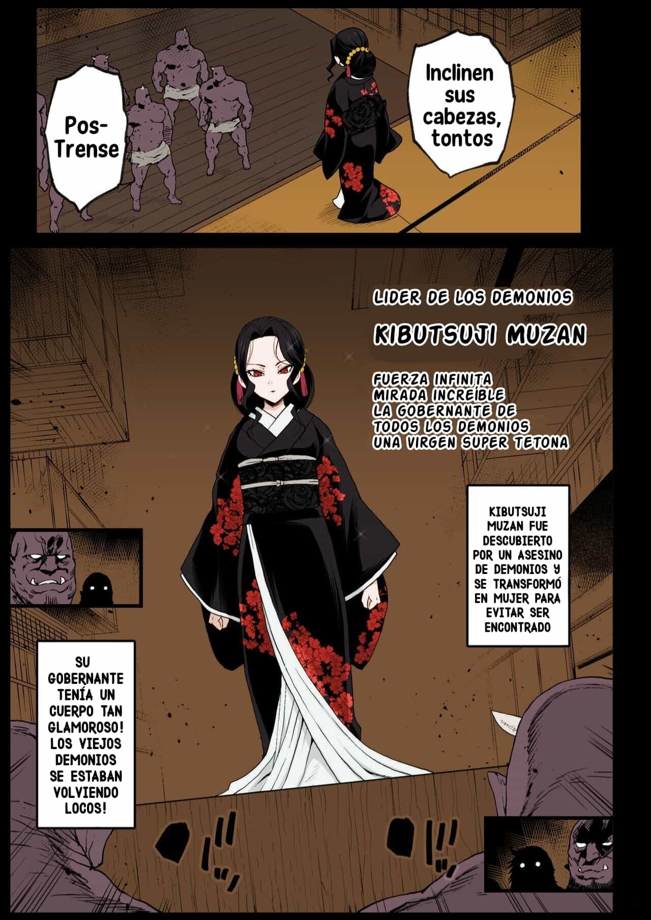 Mesu Ochi Jou Muzan-sama - RAPE OF DEMON SLAYER 4 | Making a Mess of Lady Muzan-sama - RAPE OF DEMON SLAYER 4 page 3 full