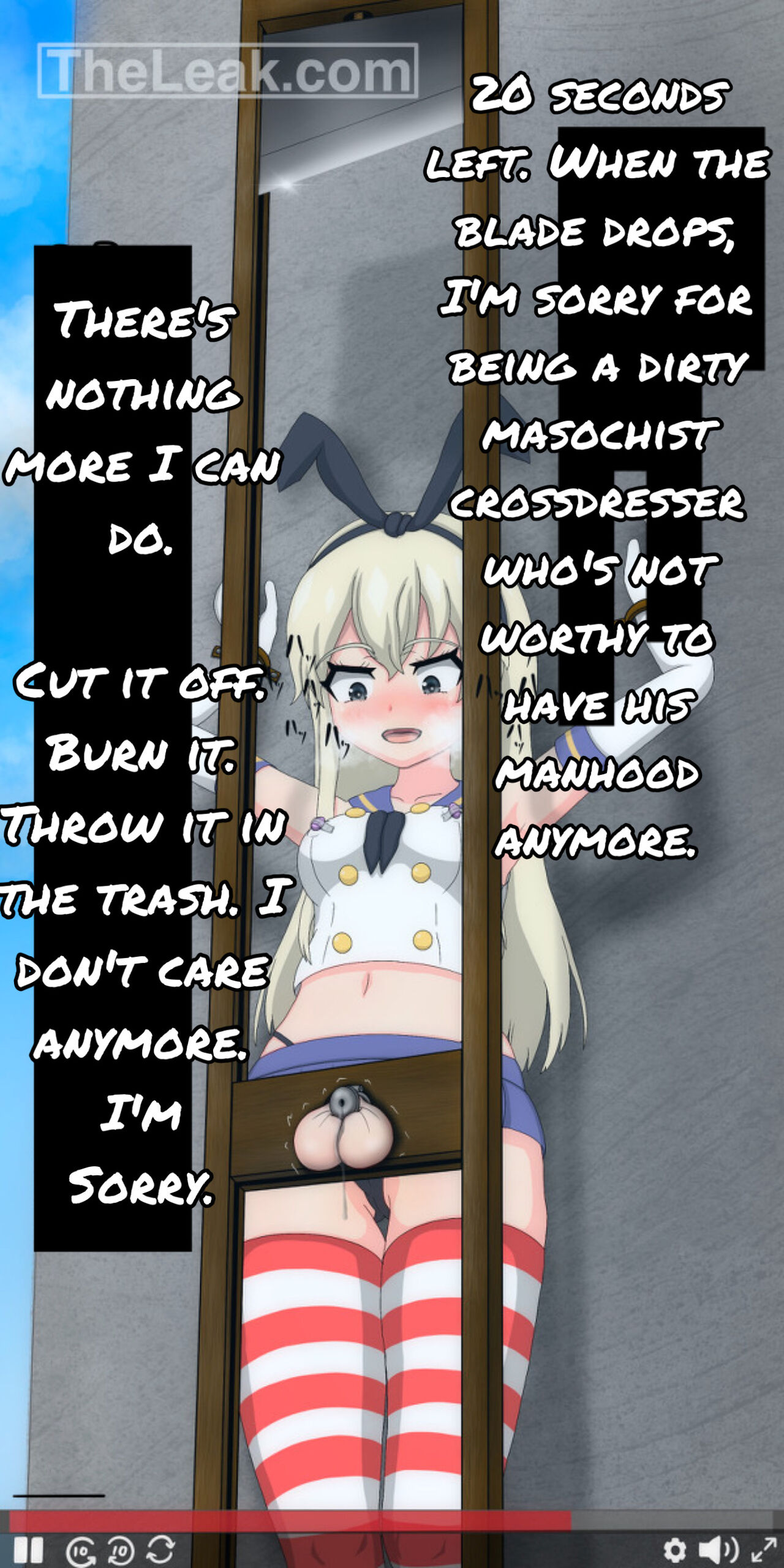 Shimakaze Kun’s Castration page 10 full