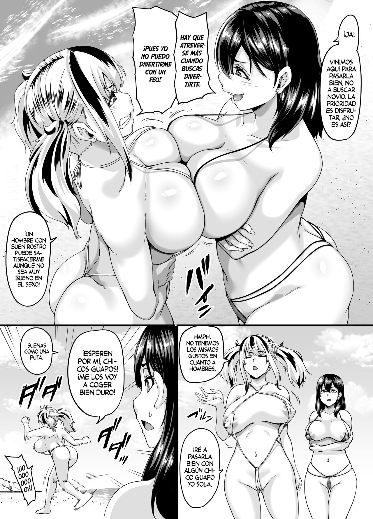 Kazoku Ryokou wa Yarimoku Beach de Sex Zanmai ~Onee-chan Hen~ | Viaje familiar a la playa para coger una y otra vez ~capítulo de la hermana mayor~ page 8 full