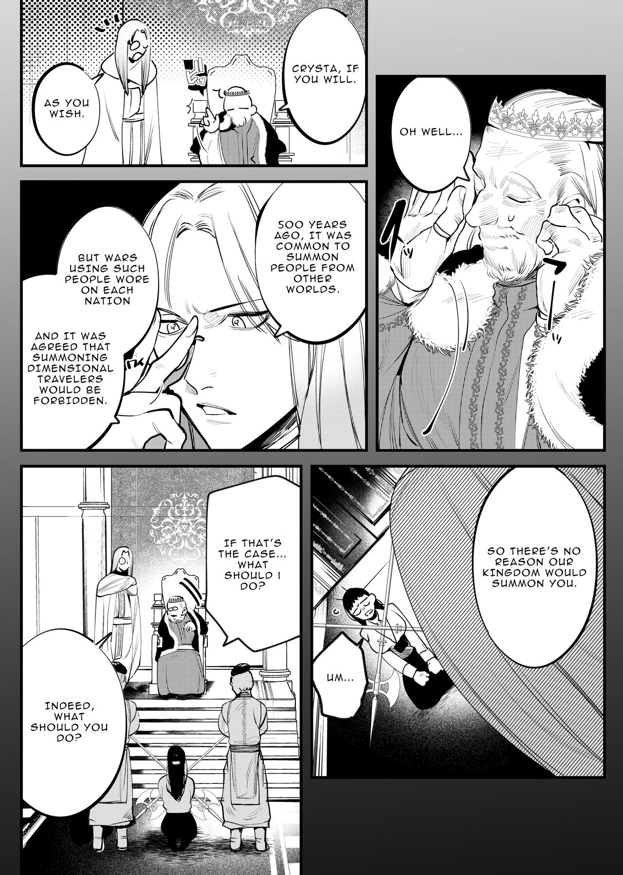 The Man Who Saved Me on my Isekai Trip was a Killer... page 7 full