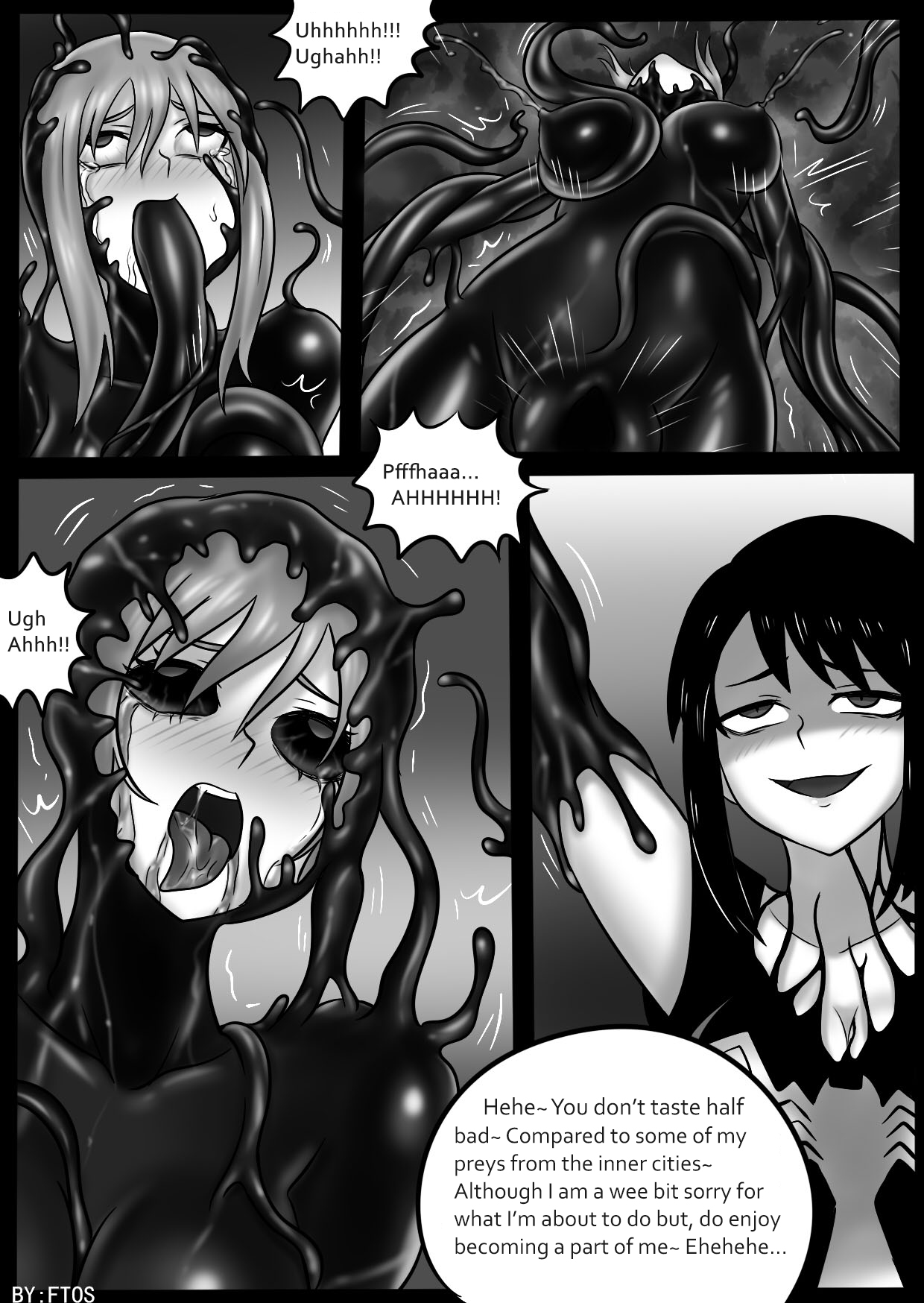 The Symbiote-possessed Miko page 6 full