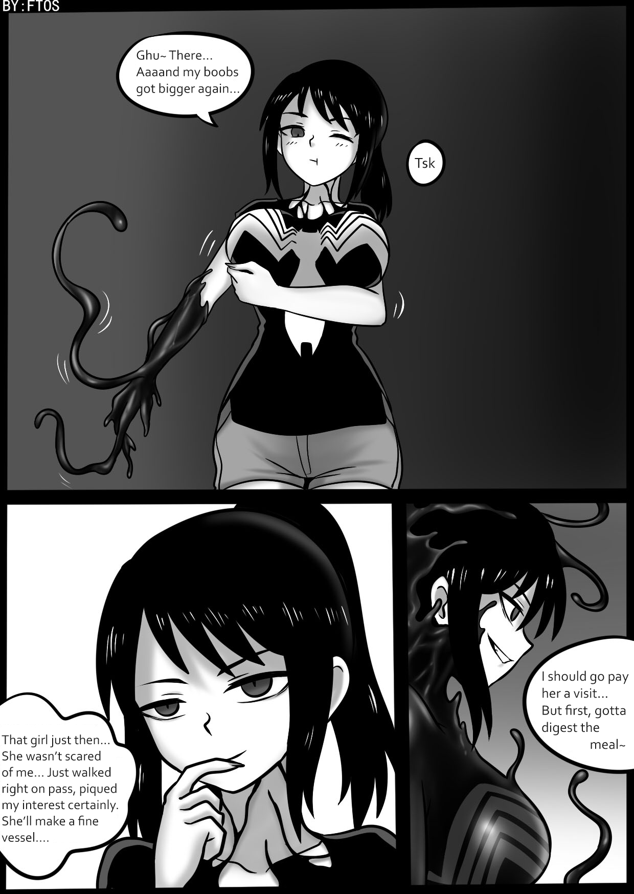 The Symbiote-possessed Miko page 8 full