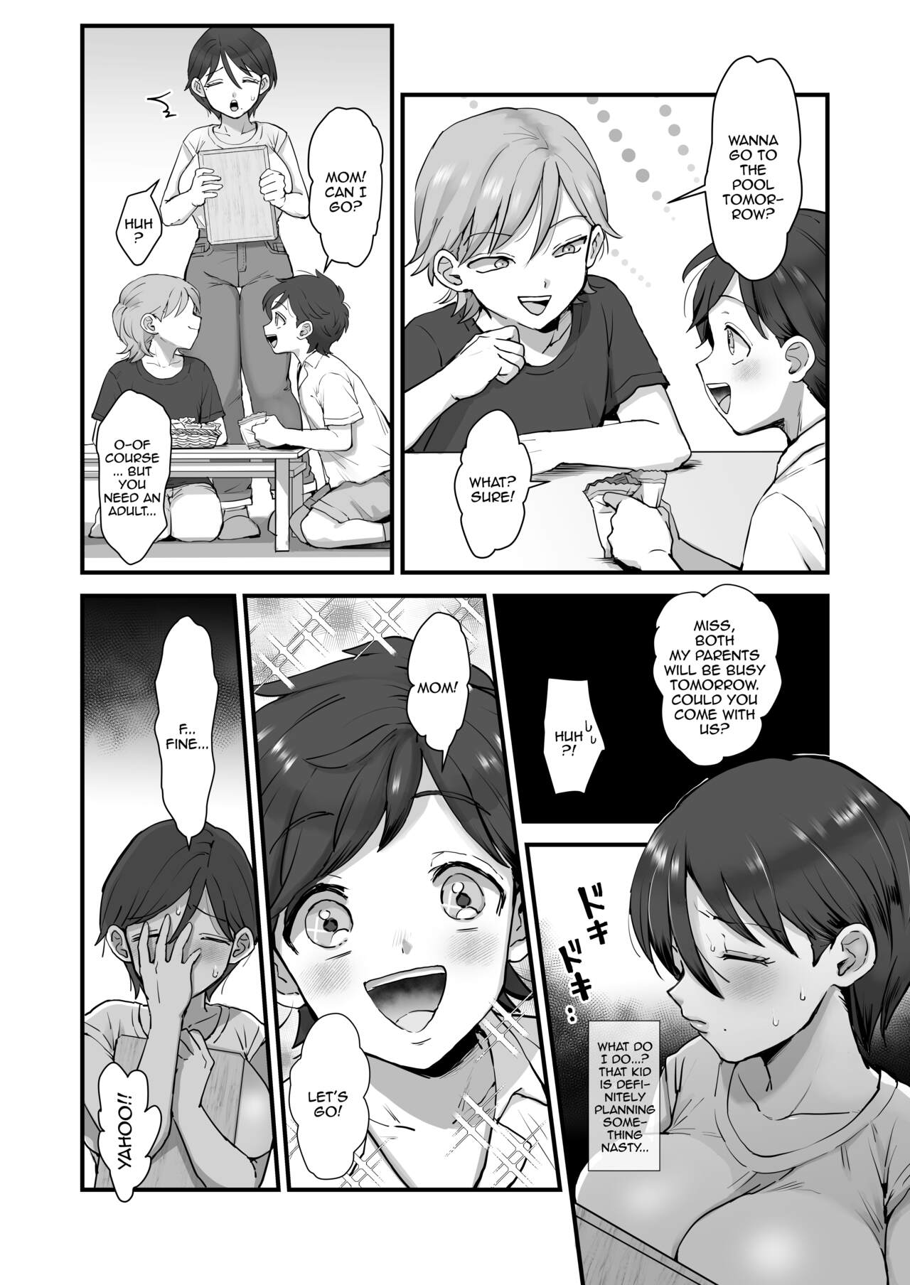 Zoku Hosome Ottori Kyonyuu Mama. | A Narrow-Eyed Gentle Big-Breasted Mama Part 2 page 5 full