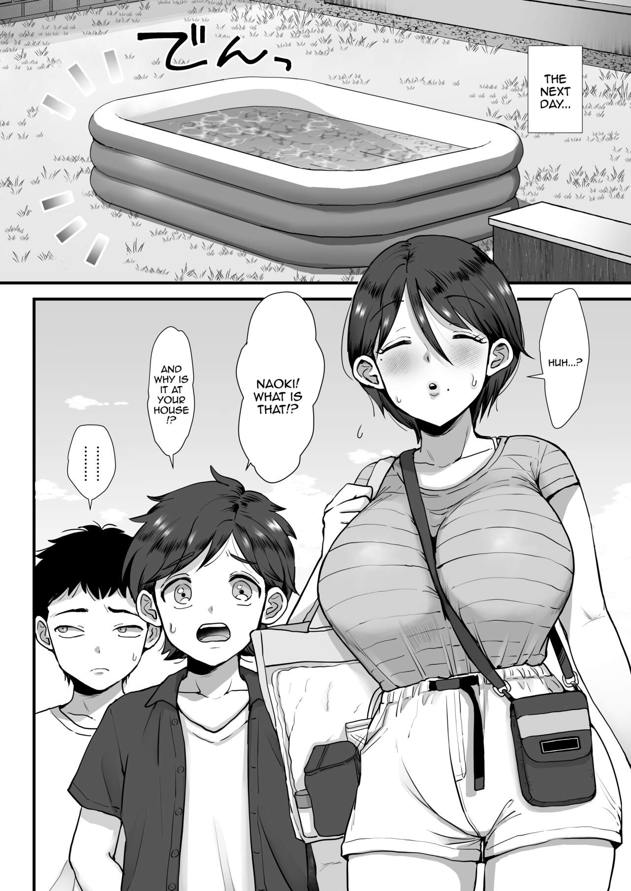 Zoku Hosome Ottori Kyonyuu Mama. | A Narrow-Eyed Gentle Big-Breasted Mama Part 2 page 7 full