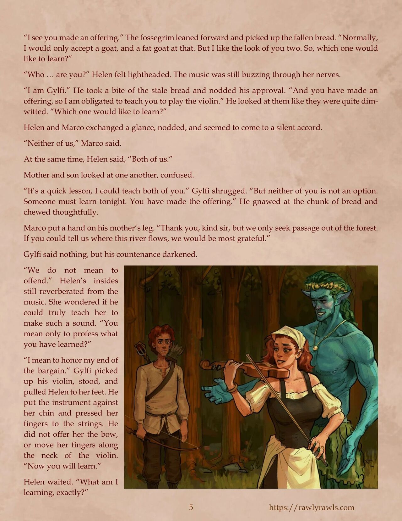 The Enchanted Scepter  - 2 - english page 5 full