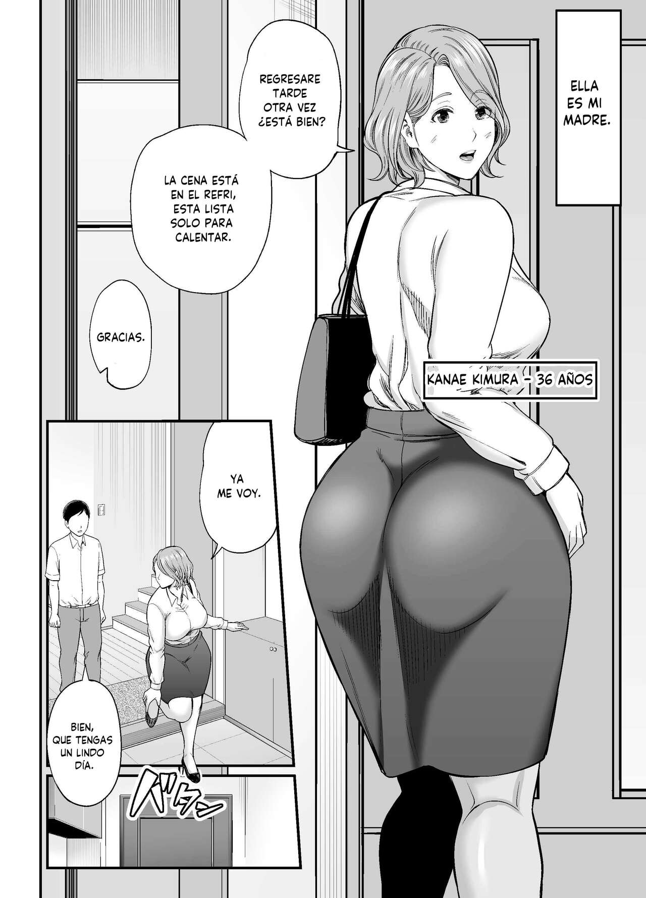 Okaa-san no Dekajiri ga Erosugite | El Gran culo de mamá es muy sexy page 4 full