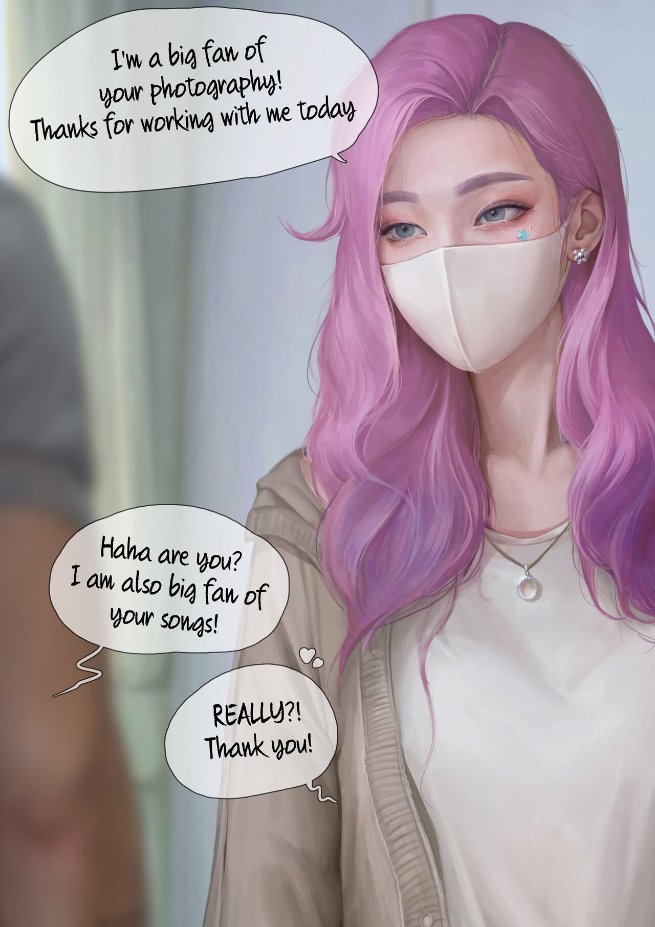 Seraphine Comic page 1 full