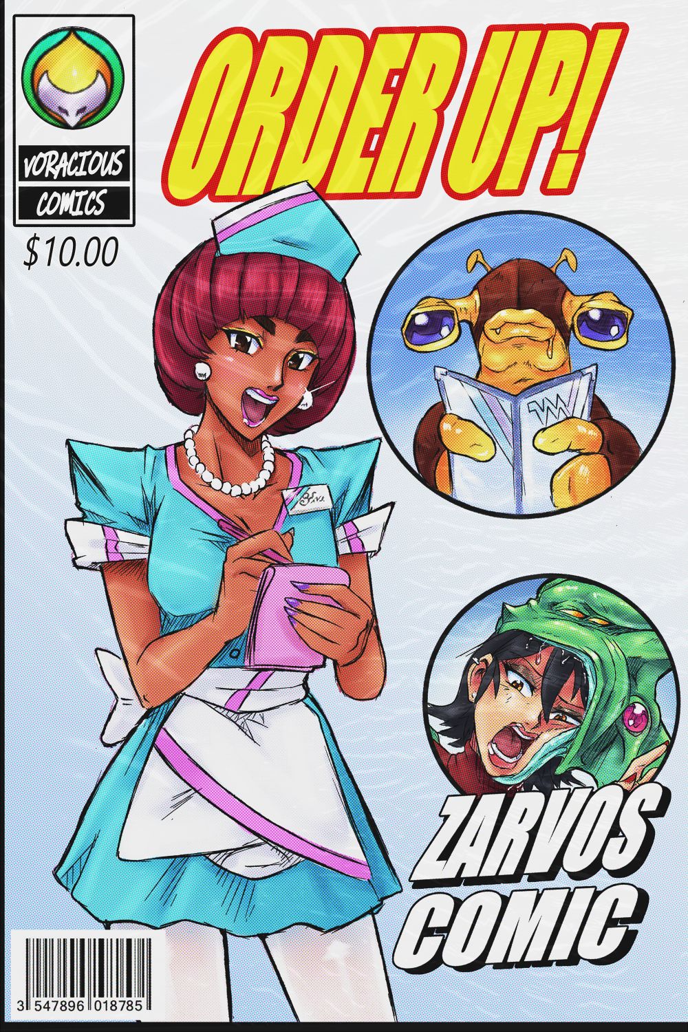 Order Up! Comic duo page 1 full