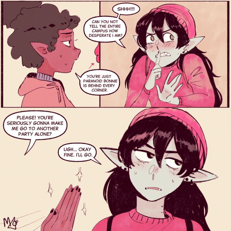 Horns & Halos - A Bubbline Fancomic page 3 full