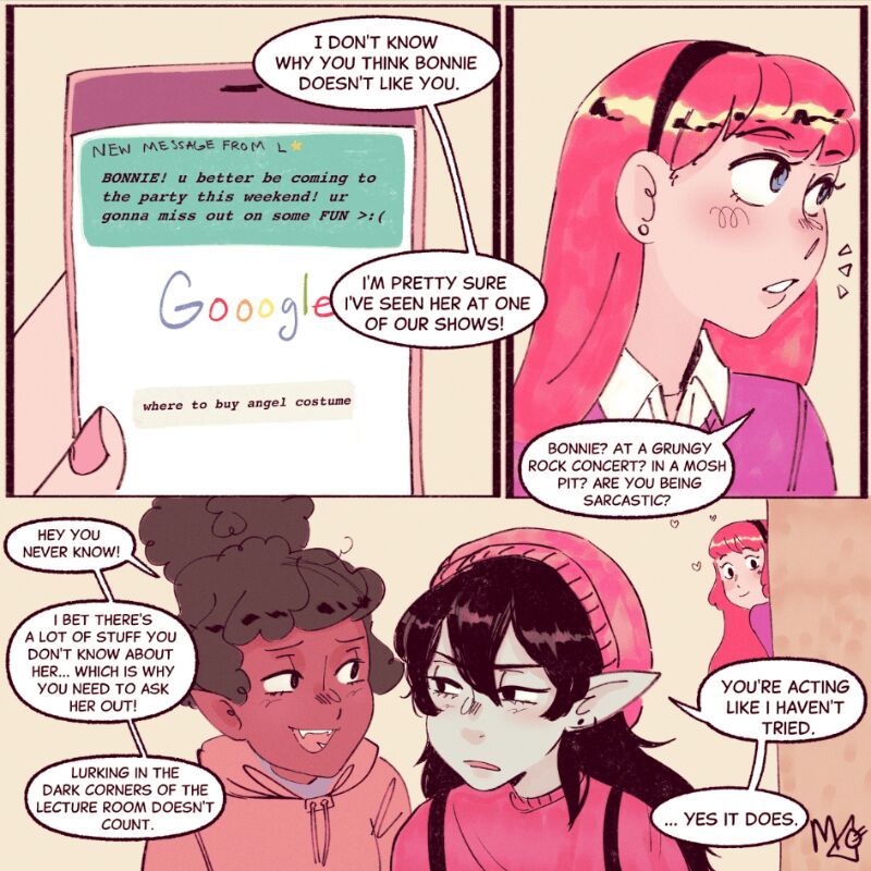 Horns & Halos - A Bubbline Fancomic page 5 full