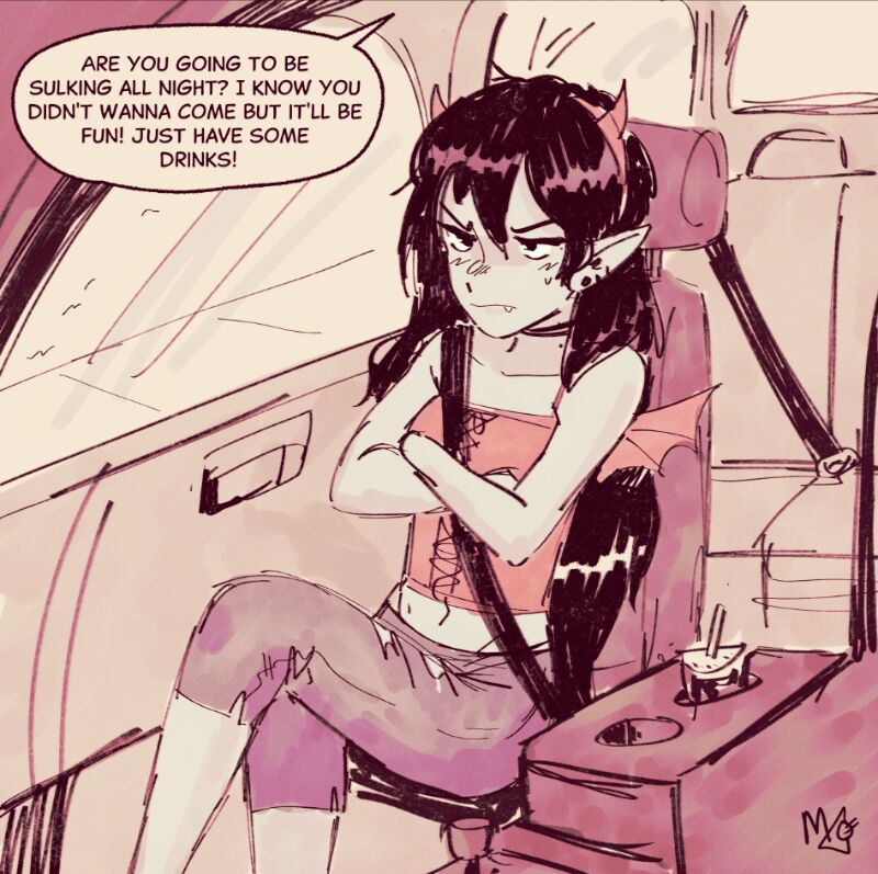 Horns & Halos - A Bubbline Fancomic page 6 full