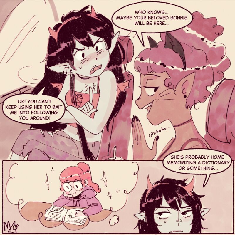 Horns & Halos - A Bubbline Fancomic page 7 full