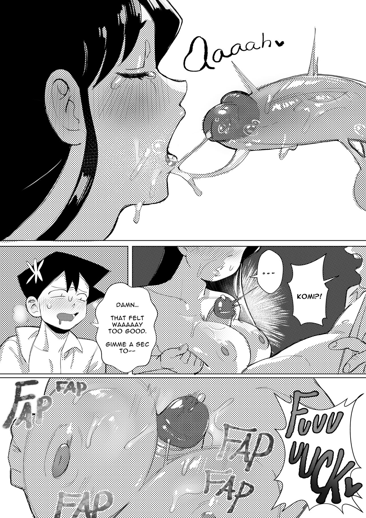 Komi-san makes a porno - Page 5 - IMHentai