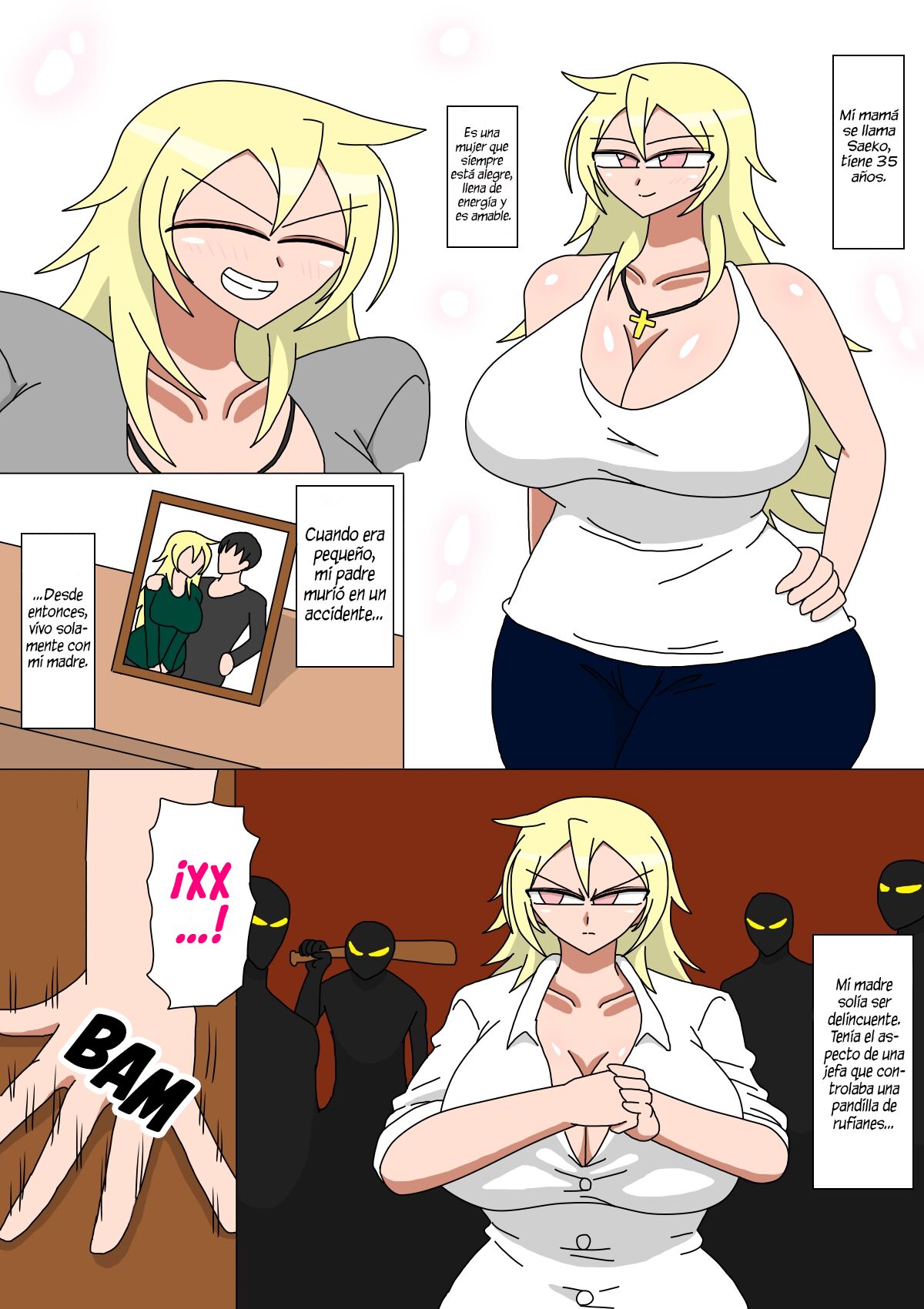 Motoyan Kaa-san to Futarikiri no Seikatsu | Viviendo junto a mi madre exdelincuente page 2 full
